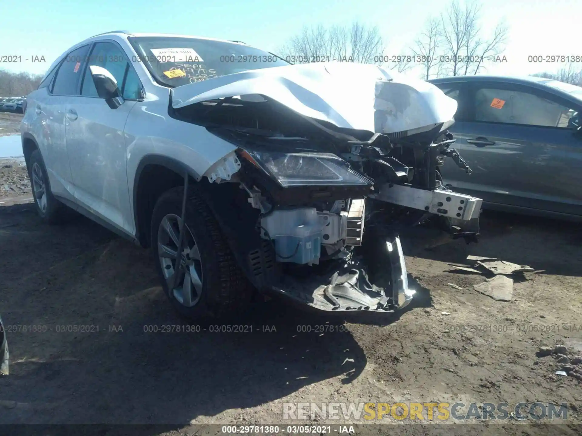 1 Photograph of a damaged car 2T2BZMCA7KC192077 LEXUS RX 2019