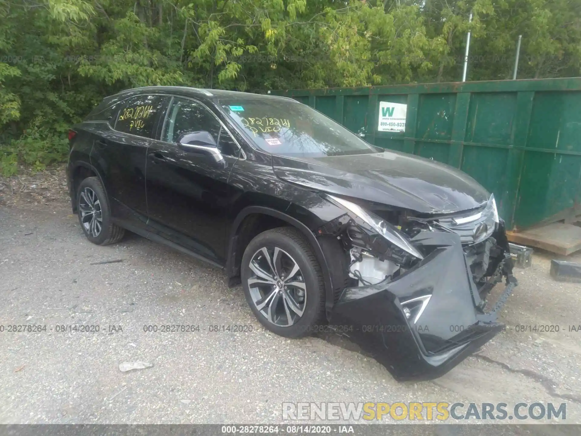 1 Photograph of a damaged car 2T2BZMCA7KC193410 LEXUS RX 2019