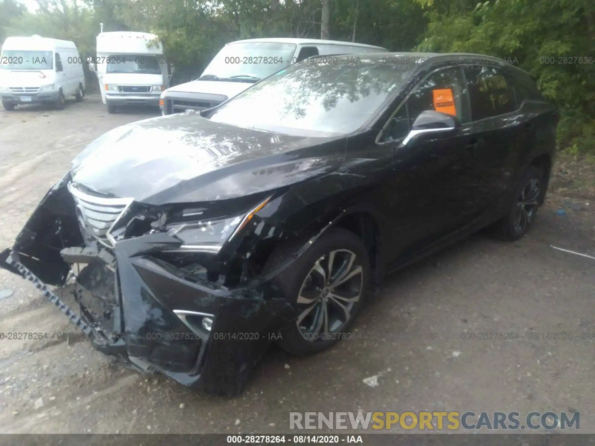 2 Photograph of a damaged car 2T2BZMCA7KC193410 LEXUS RX 2019