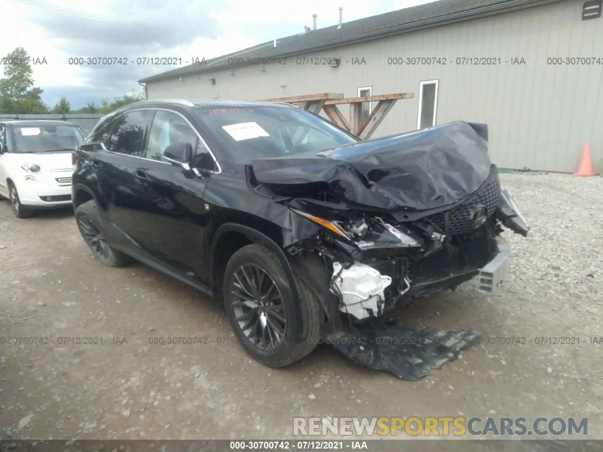 1 Photograph of a damaged car 2T2BZMCA7KC196341 LEXUS RX 2019