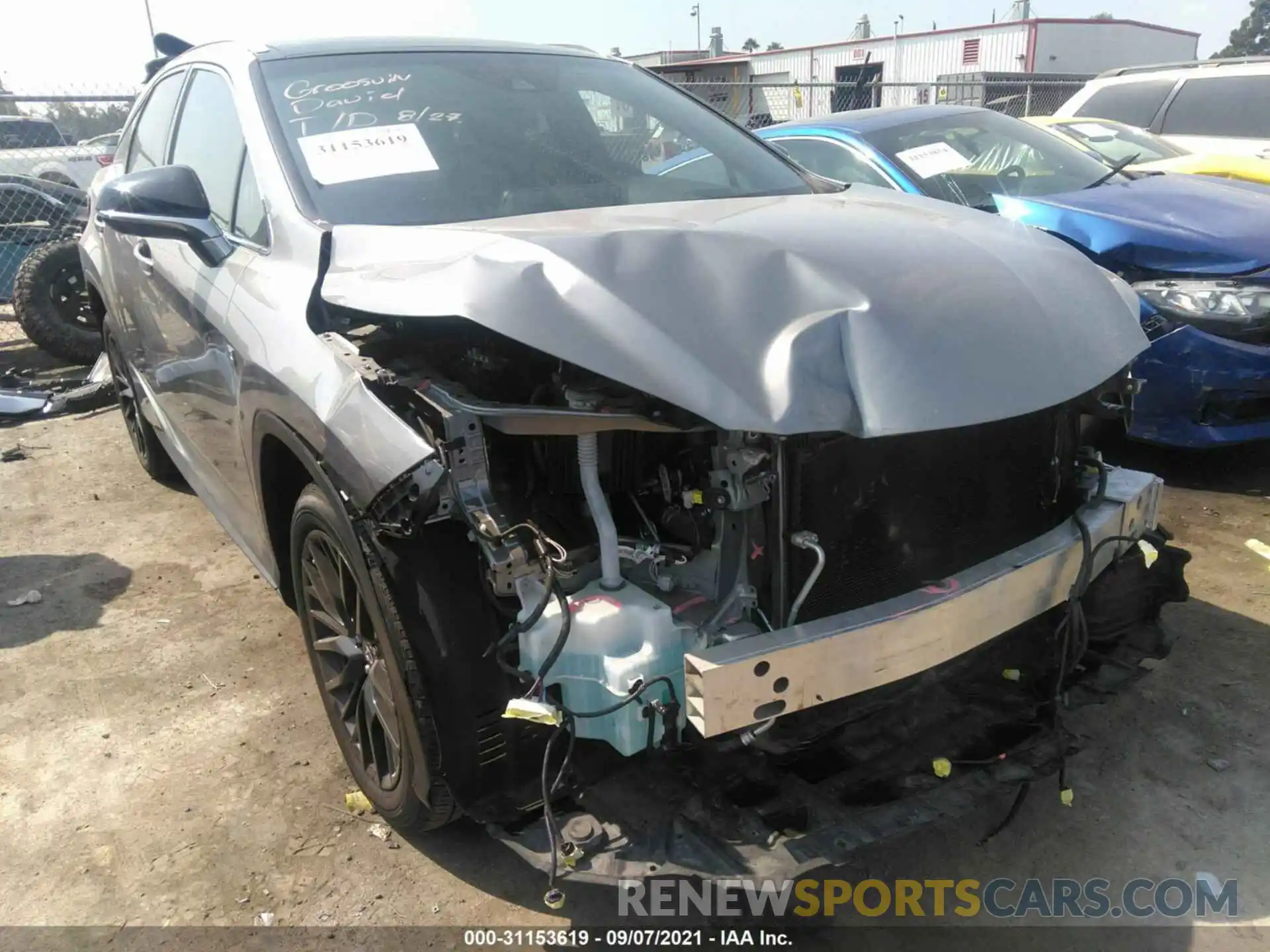 6 Photograph of a damaged car 2T2BZMCA7KC197702 LEXUS RX 2019