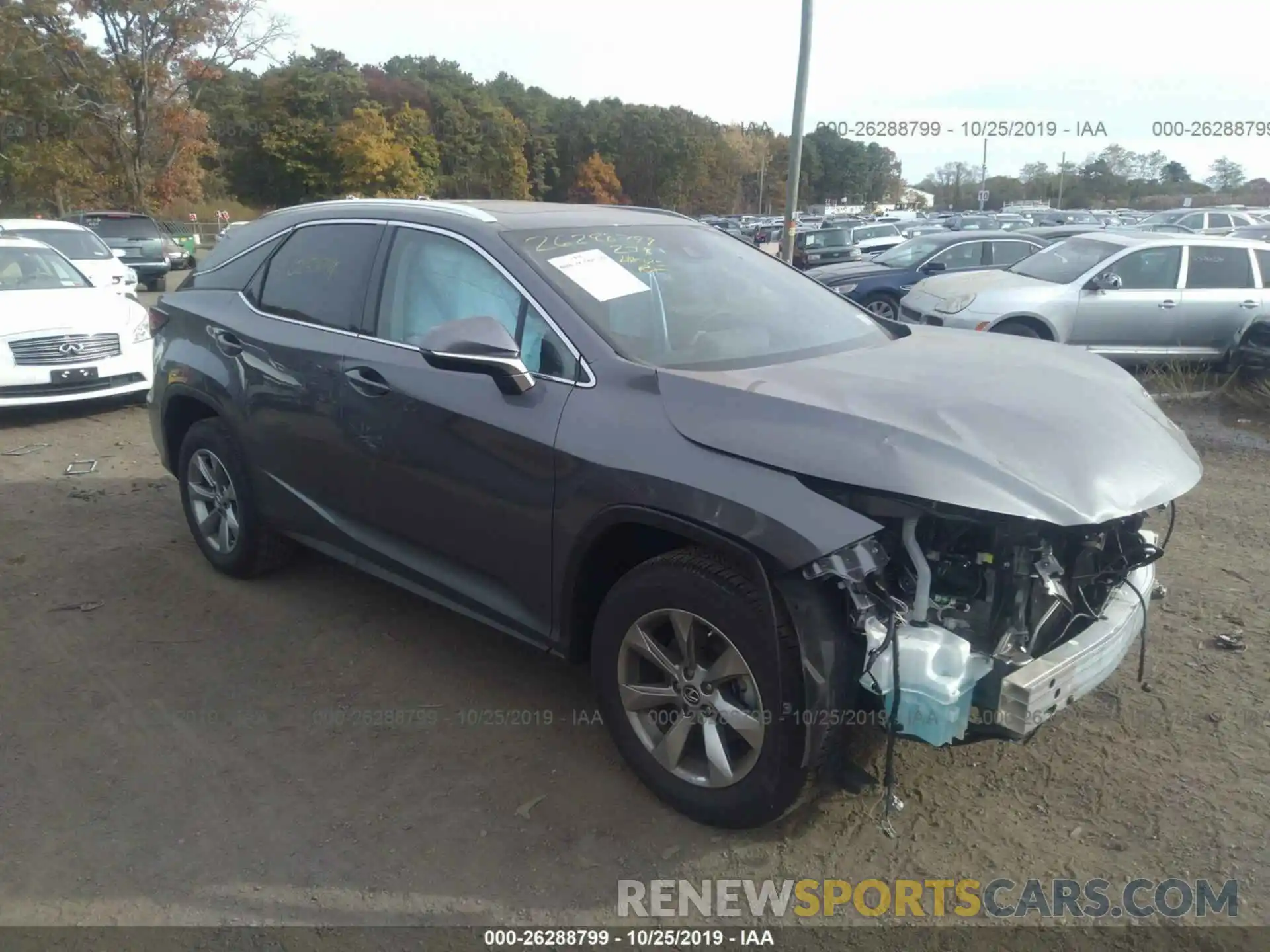 1 Photograph of a damaged car 2T2BZMCA7KC199191 LEXUS RX 2019