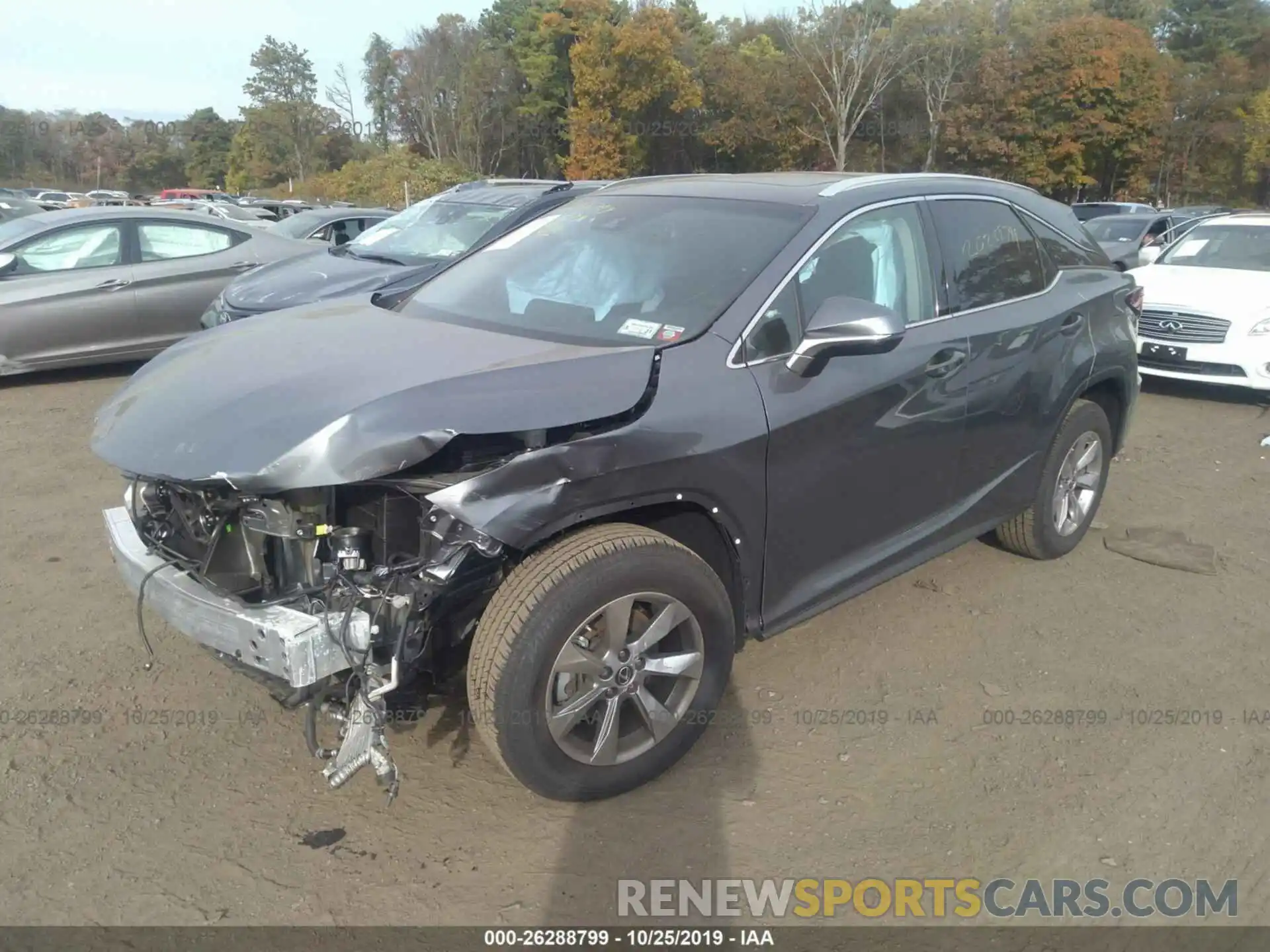 2 Photograph of a damaged car 2T2BZMCA7KC199191 LEXUS RX 2019