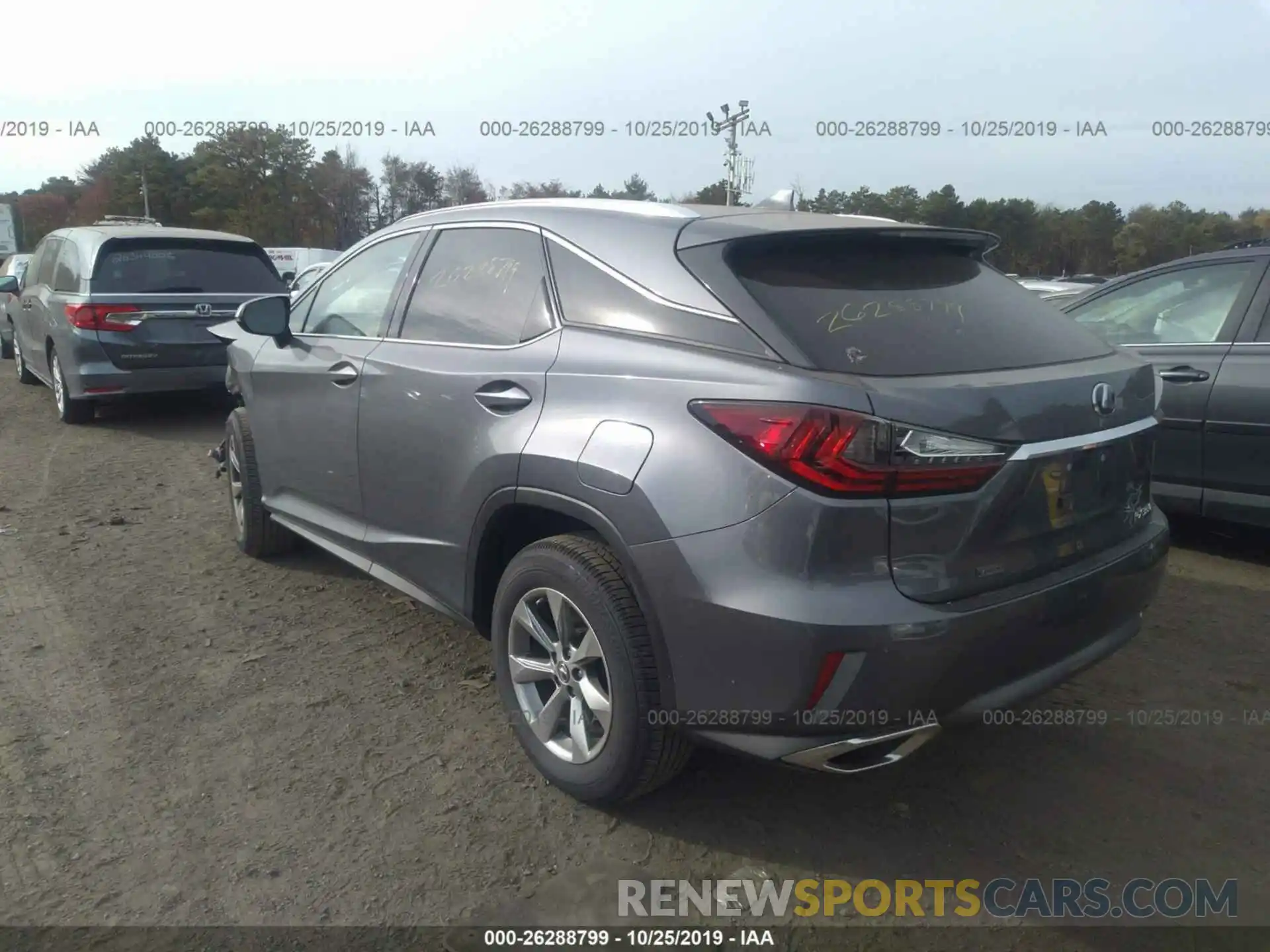 3 Photograph of a damaged car 2T2BZMCA7KC199191 LEXUS RX 2019