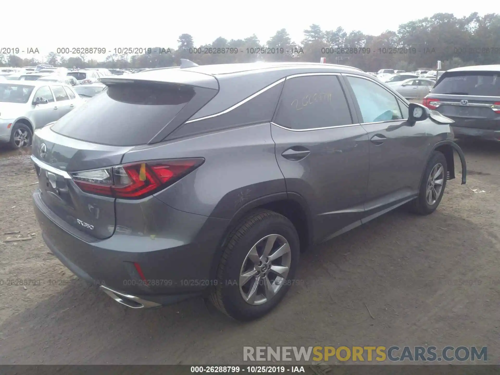 4 Photograph of a damaged car 2T2BZMCA7KC199191 LEXUS RX 2019