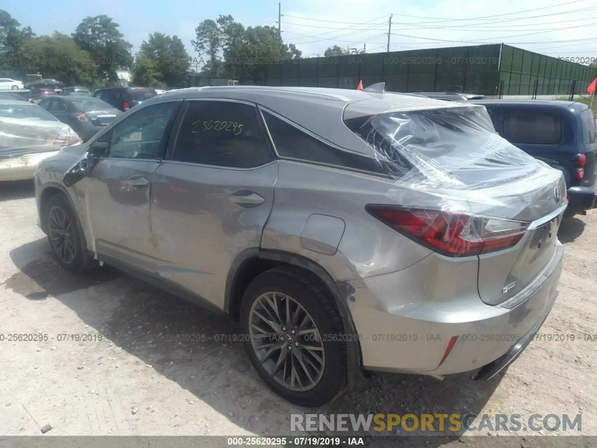 3 Photograph of a damaged car 2T2BZMCA7KC201313 LEXUS RX 2019