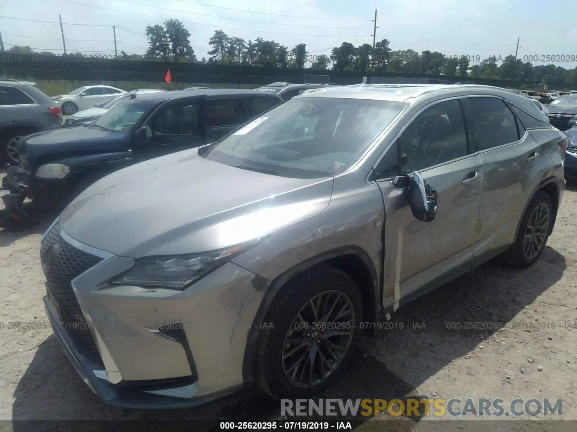 6 Photograph of a damaged car 2T2BZMCA7KC201313 LEXUS RX 2019