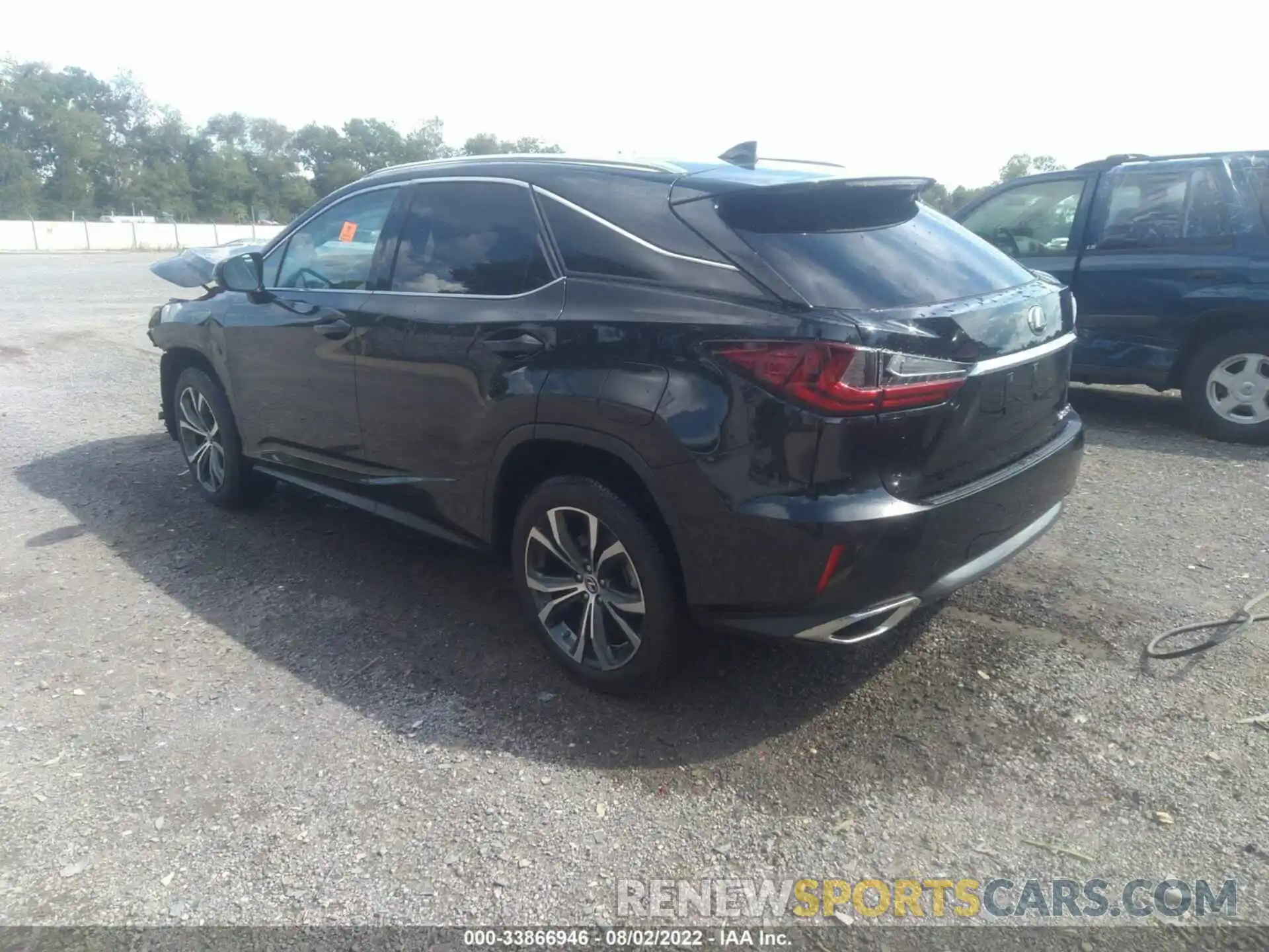 3 Photograph of a damaged car 2T2BZMCA7KC201327 LEXUS RX 2019