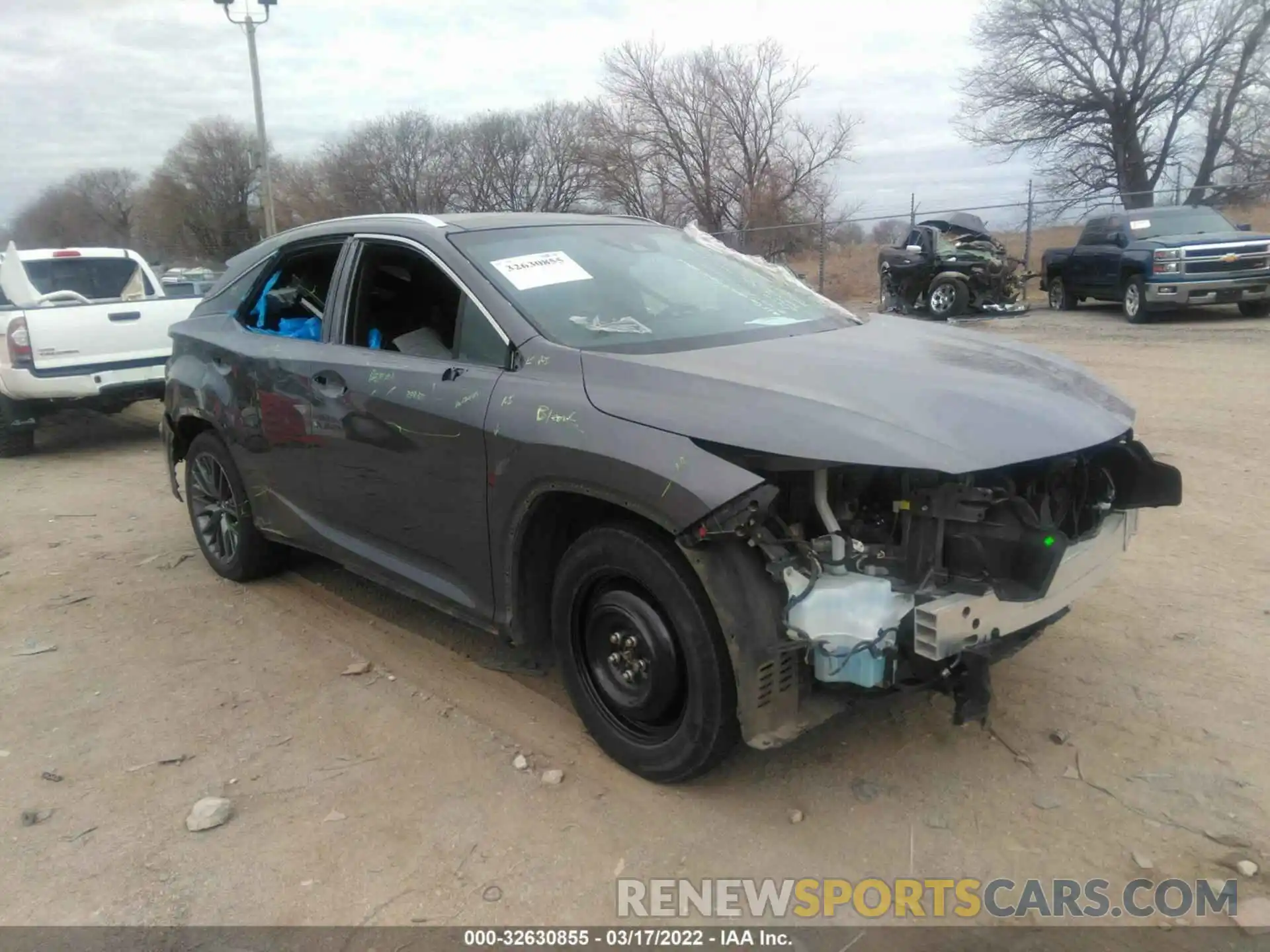 1 Photograph of a damaged car 2T2BZMCA7KC201781 LEXUS RX 2019