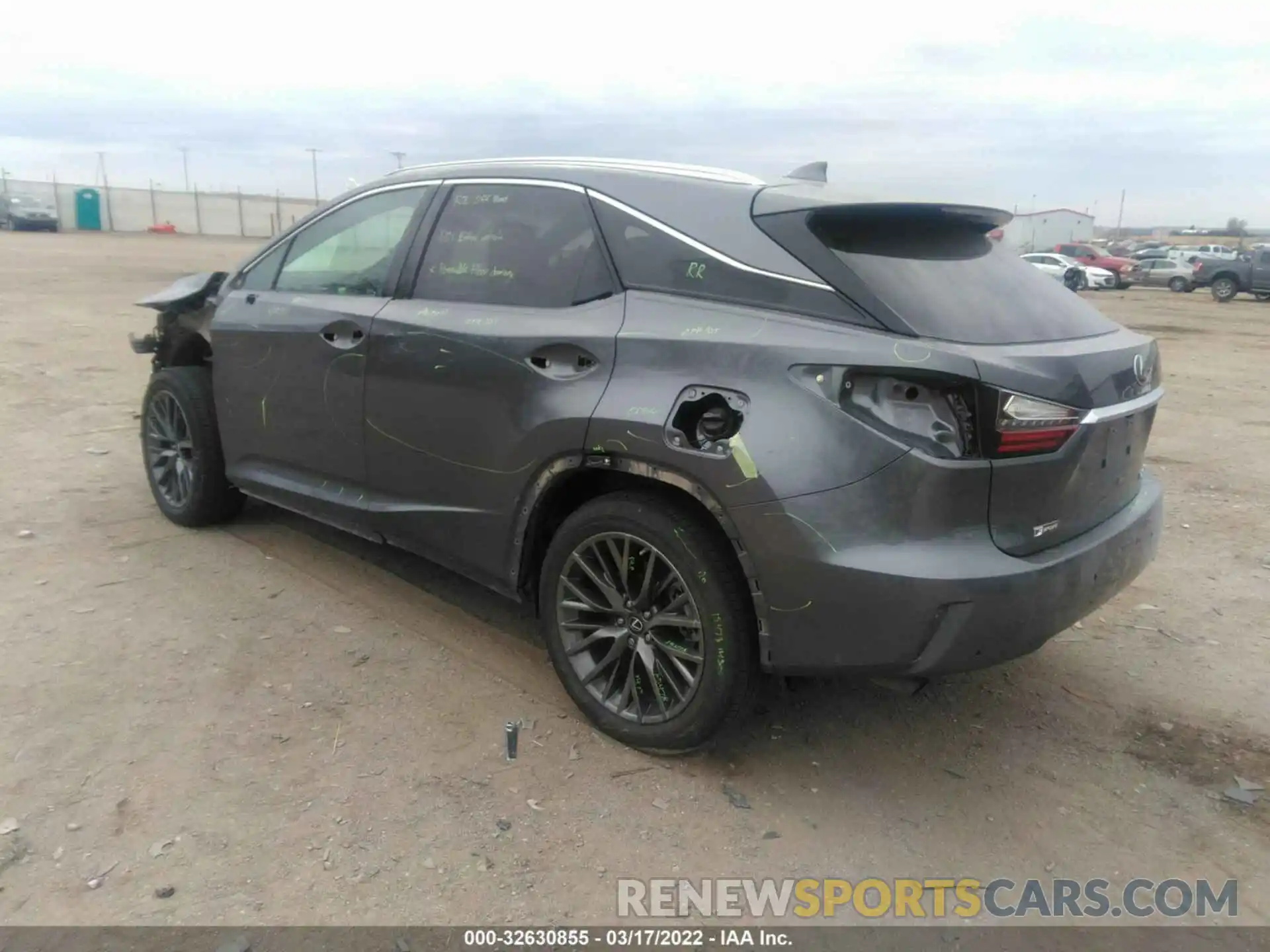 3 Photograph of a damaged car 2T2BZMCA7KC201781 LEXUS RX 2019