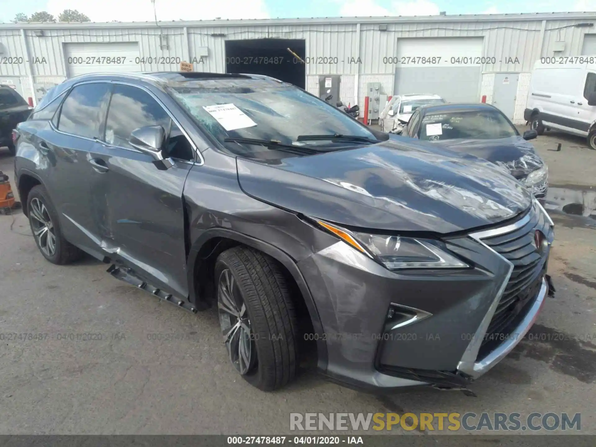 6 Photograph of a damaged car 2T2BZMCA7KC201912 LEXUS RX 2019