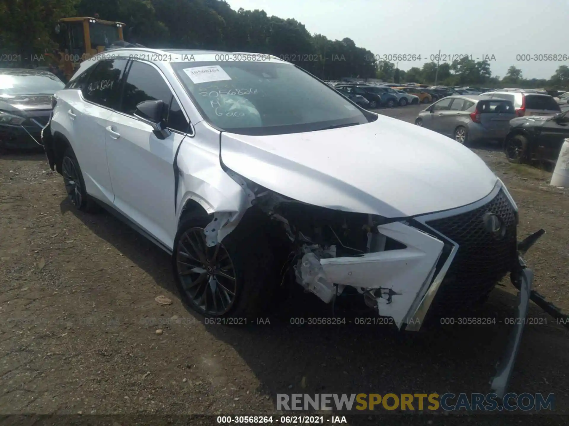 1 Photograph of a damaged car 2T2BZMCA7KC202025 LEXUS RX 2019