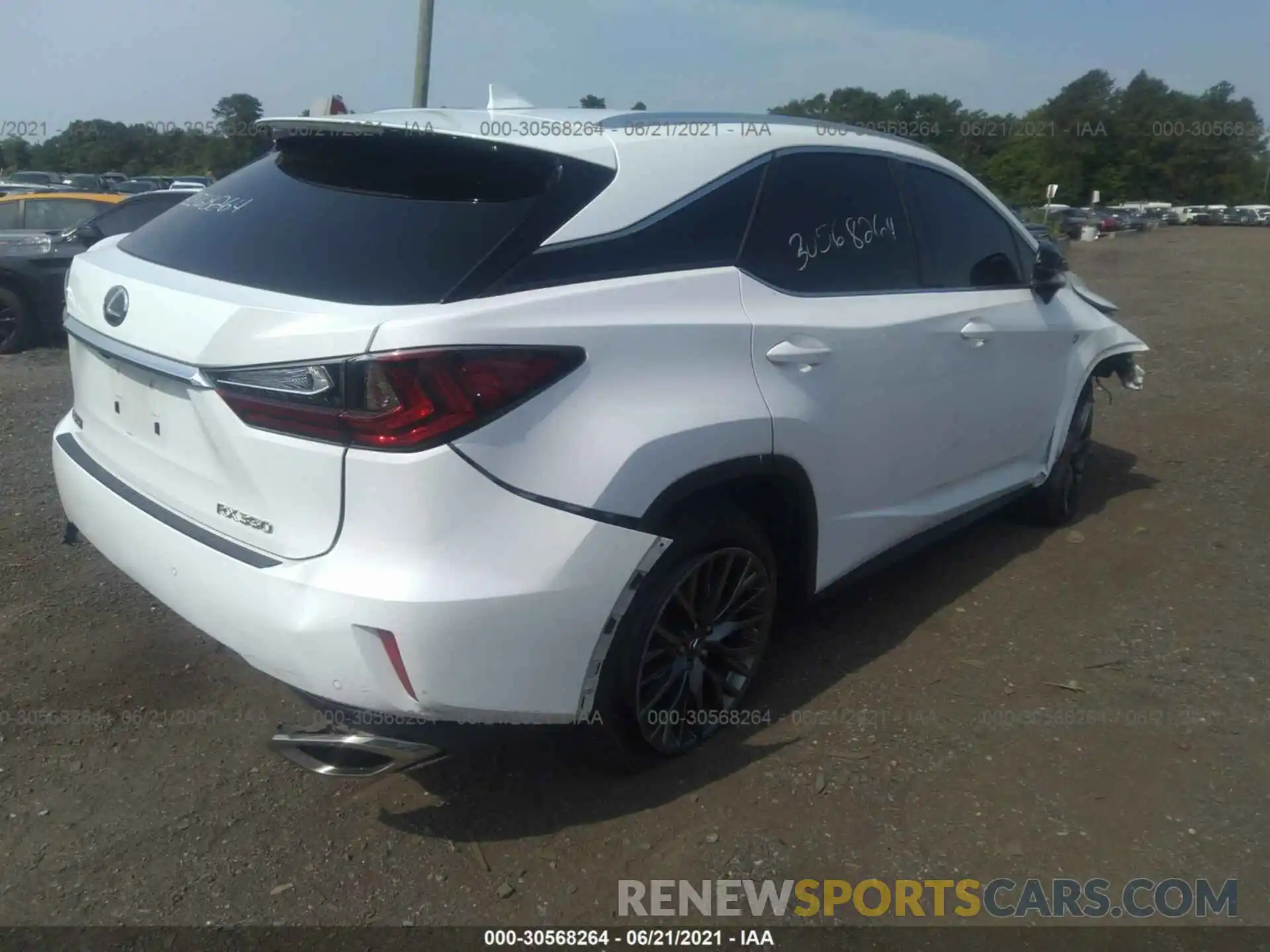 4 Photograph of a damaged car 2T2BZMCA7KC202025 LEXUS RX 2019