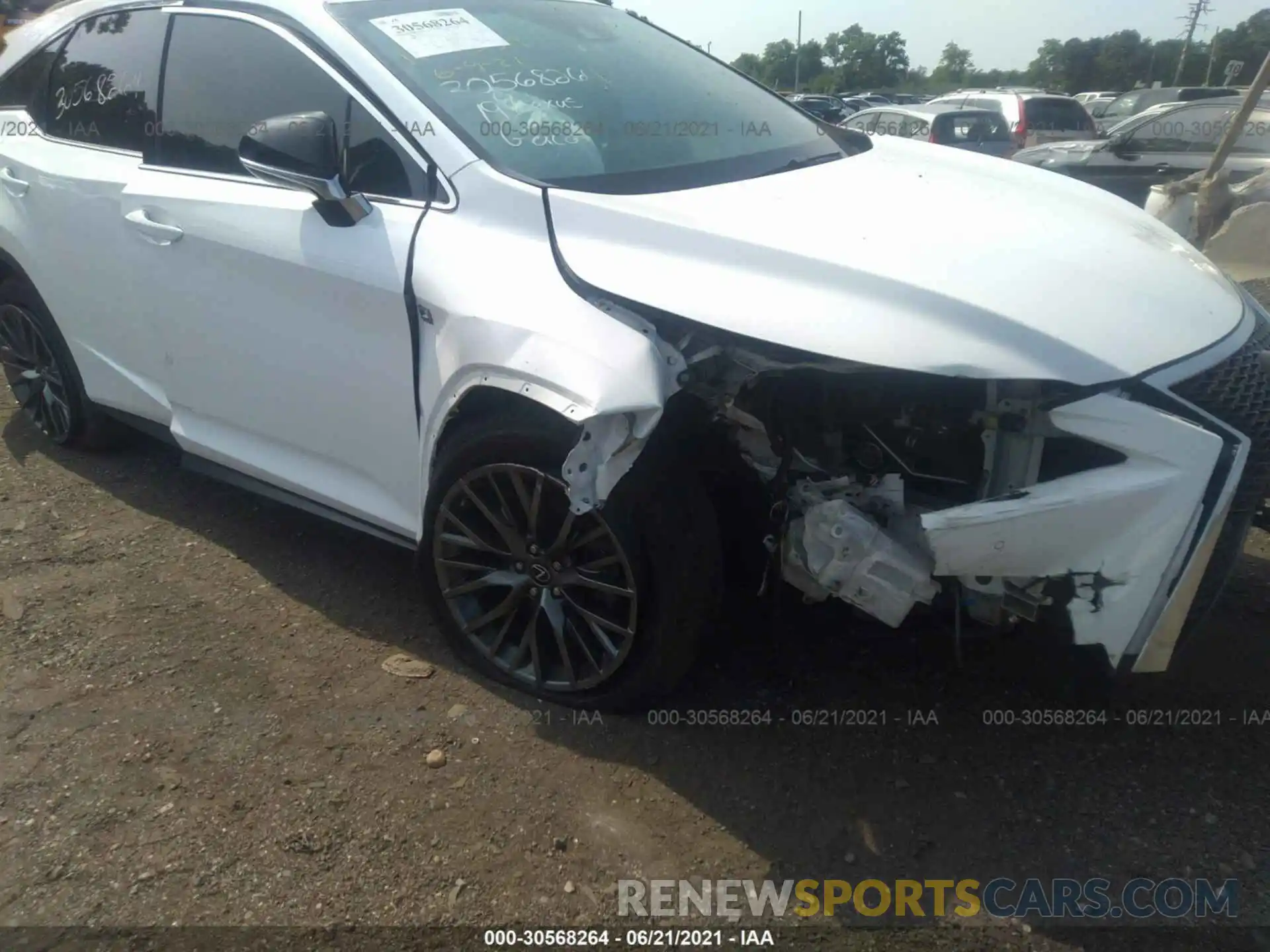 6 Photograph of a damaged car 2T2BZMCA7KC202025 LEXUS RX 2019