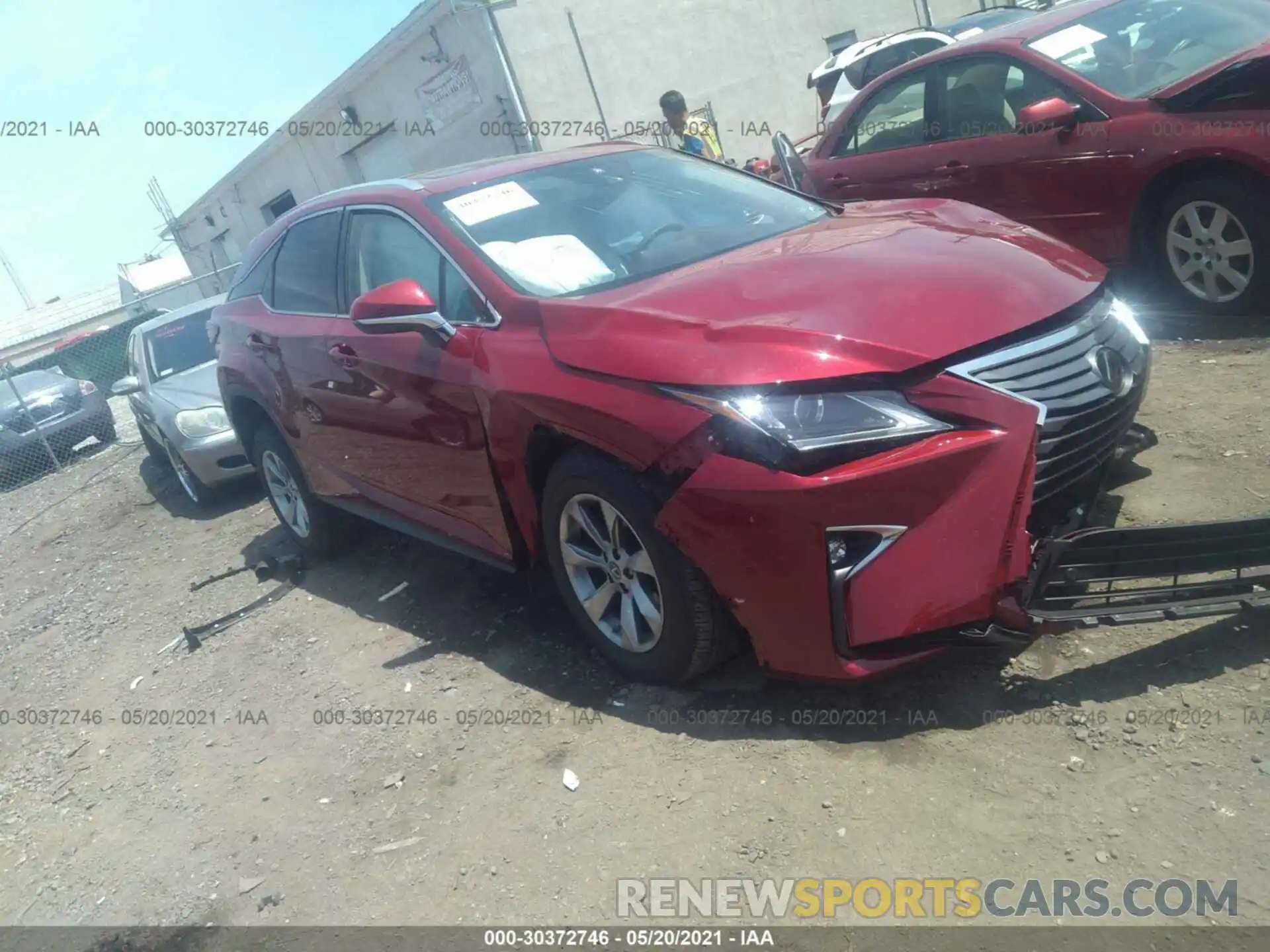 1 Photograph of a damaged car 2T2BZMCA7KC211386 LEXUS RX 2019