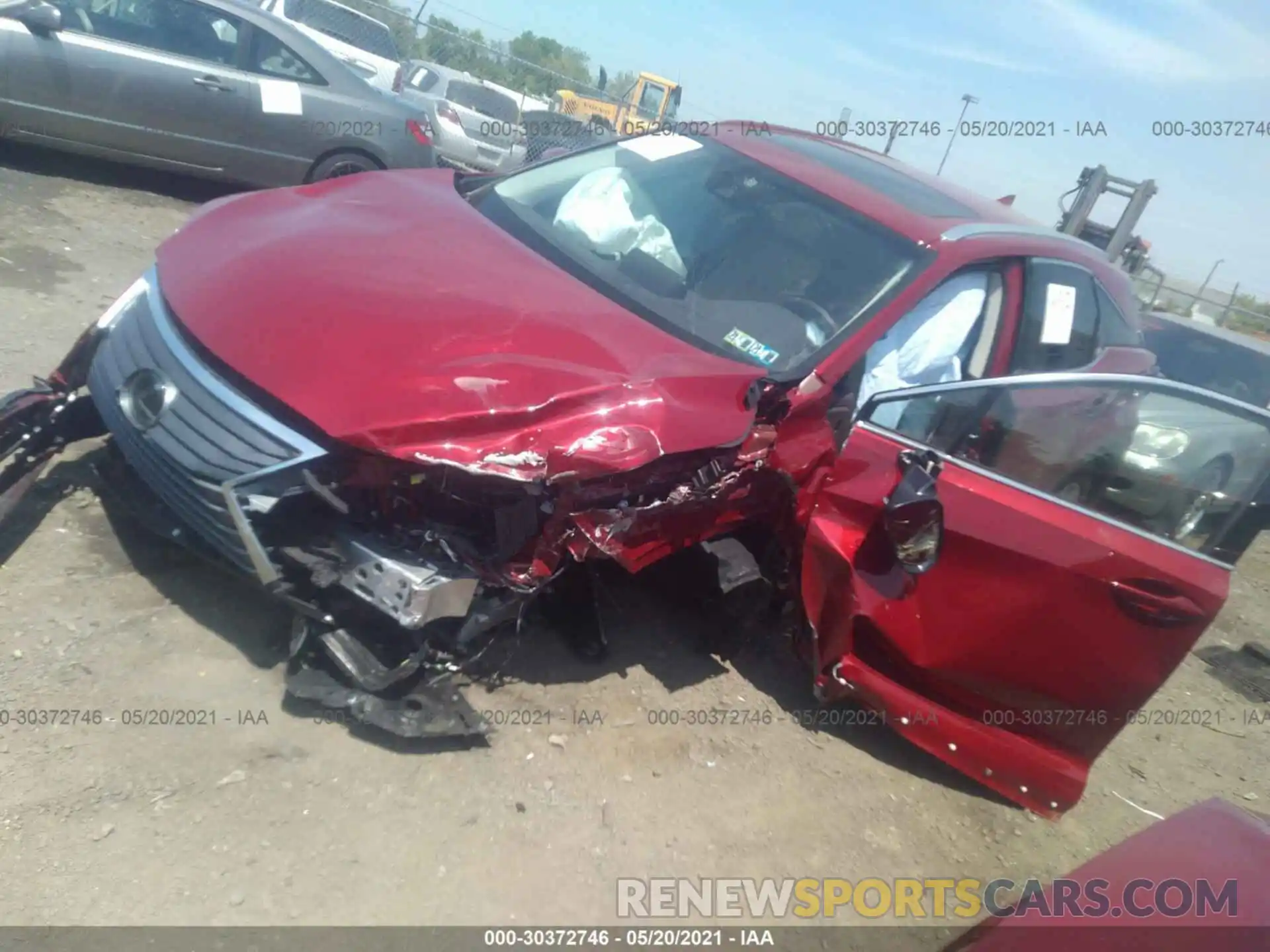 2 Photograph of a damaged car 2T2BZMCA7KC211386 LEXUS RX 2019