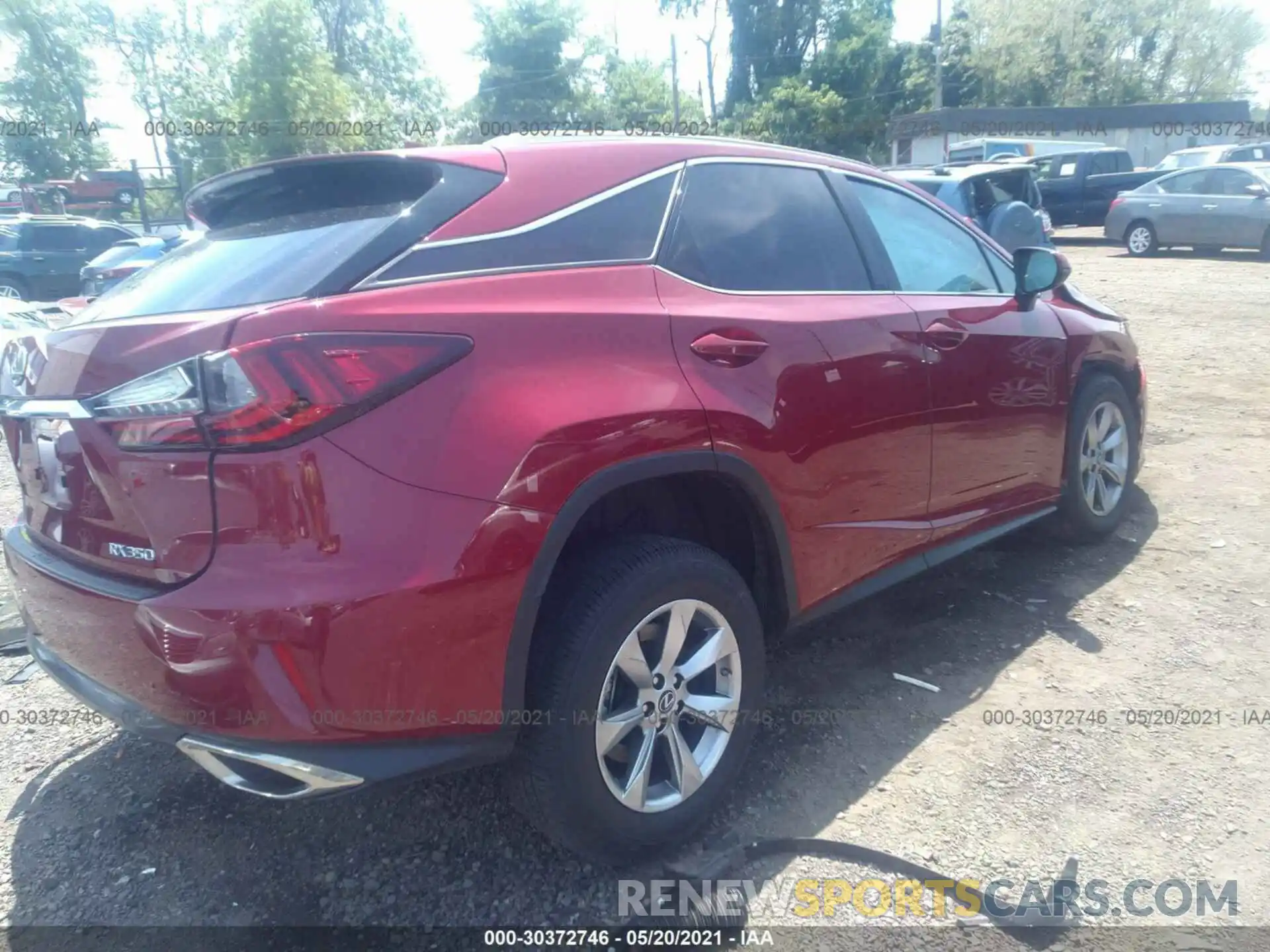 4 Фотография поврежденного автомобиля 2T2BZMCA7KC211386 LEXUS RX 2019