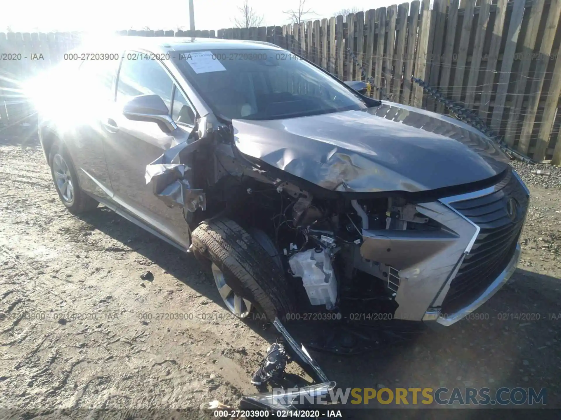 1 Photograph of a damaged car 2T2BZMCA7KC211954 LEXUS RX 2019