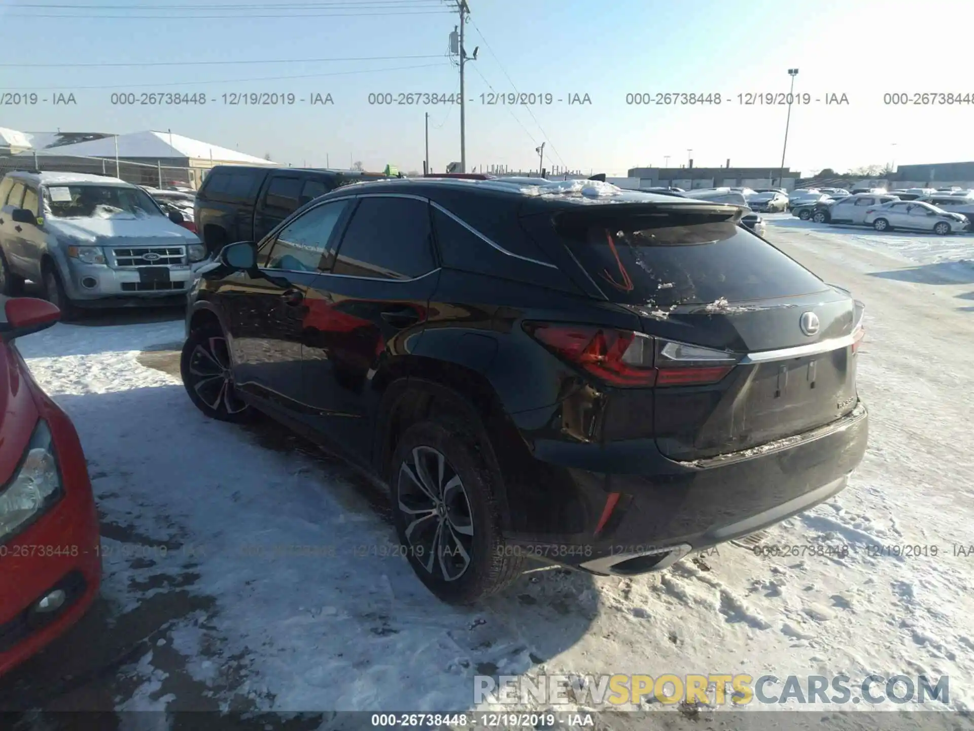 3 Photograph of a damaged car 2T2BZMCA8KC171223 LEXUS RX 2019