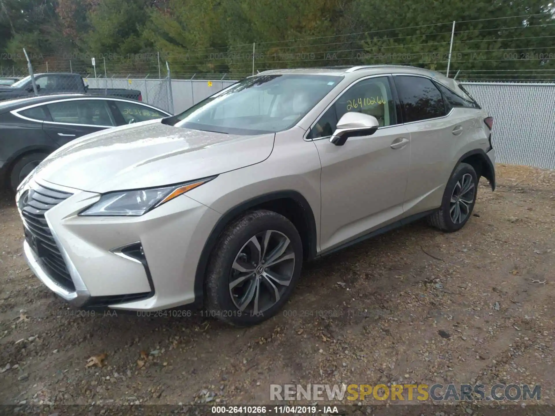 2 Photograph of a damaged car 2T2BZMCA8KC175174 LEXUS RX 2019