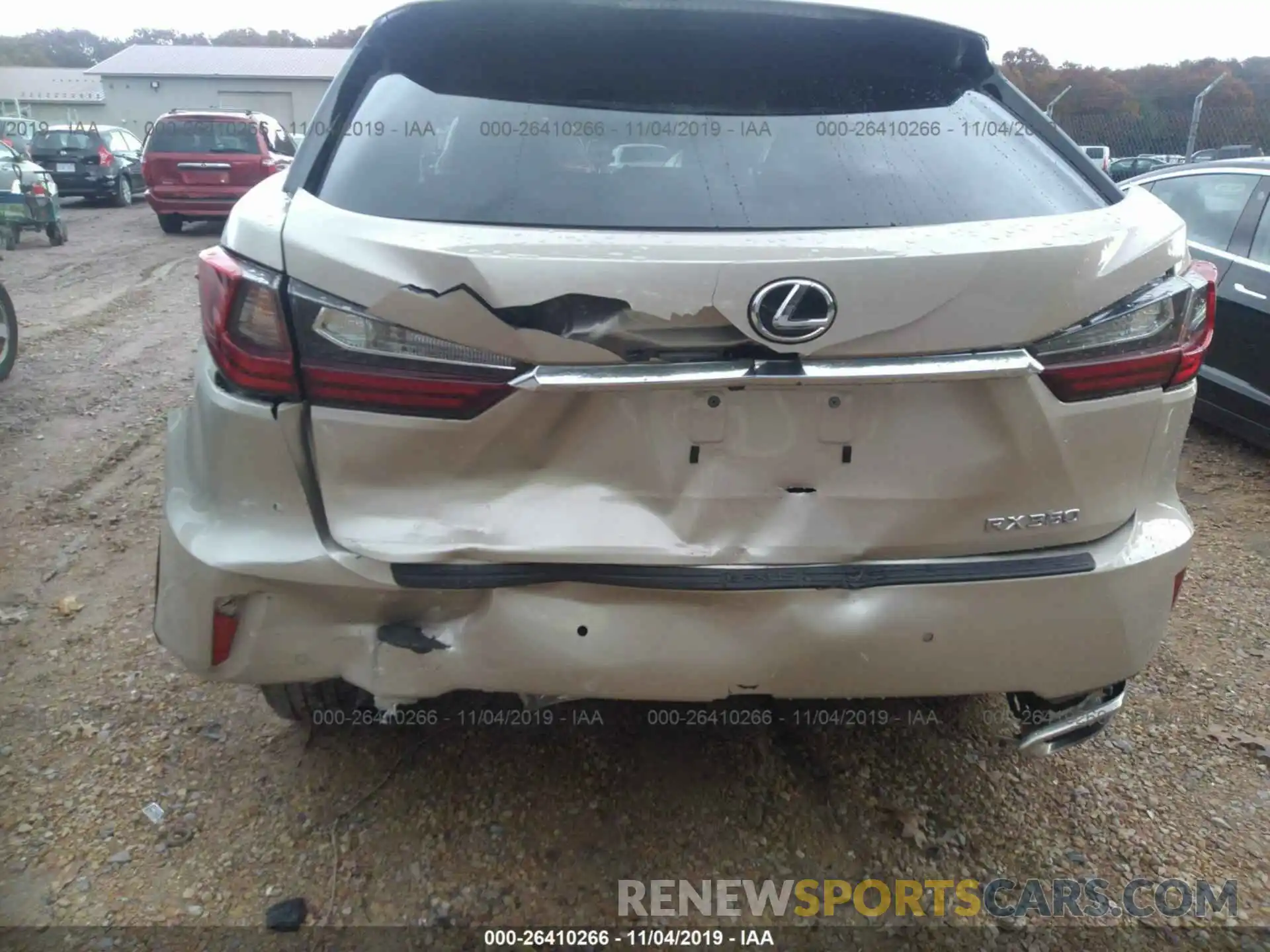 6 Photograph of a damaged car 2T2BZMCA8KC175174 LEXUS RX 2019