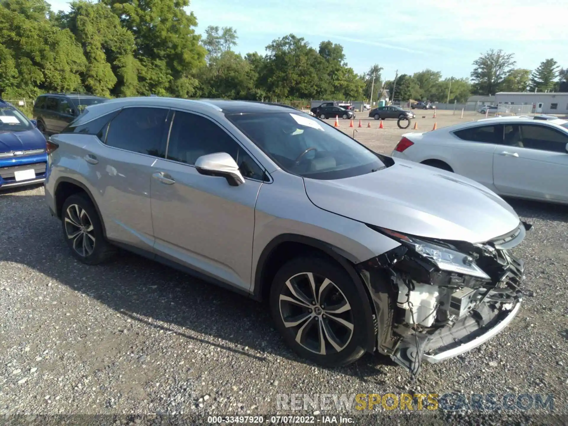 1 Photograph of a damaged car 2T2BZMCA8KC176289 LEXUS RX 2019