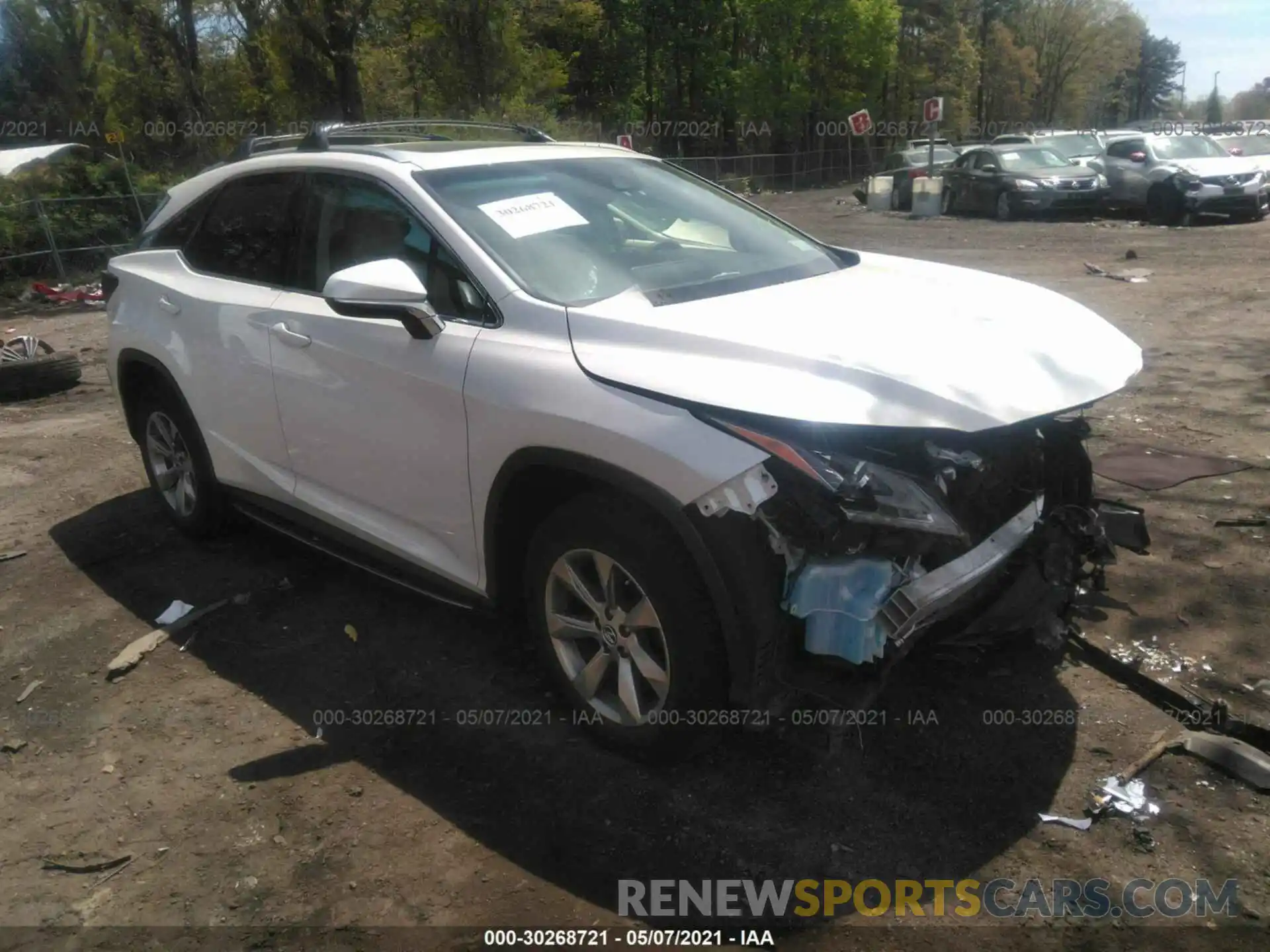 1 Photograph of a damaged car 2T2BZMCA8KC181153 LEXUS RX 2019