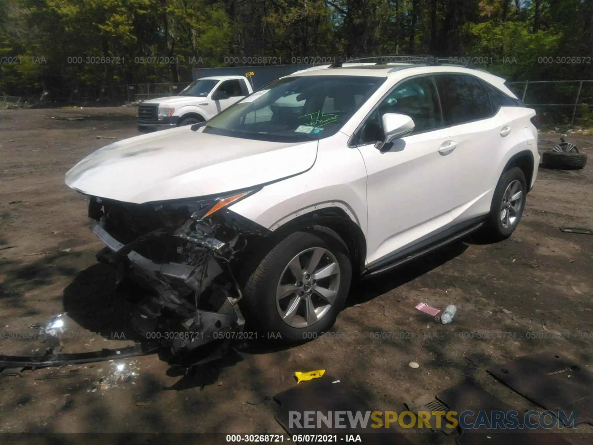 2 Photograph of a damaged car 2T2BZMCA8KC181153 LEXUS RX 2019