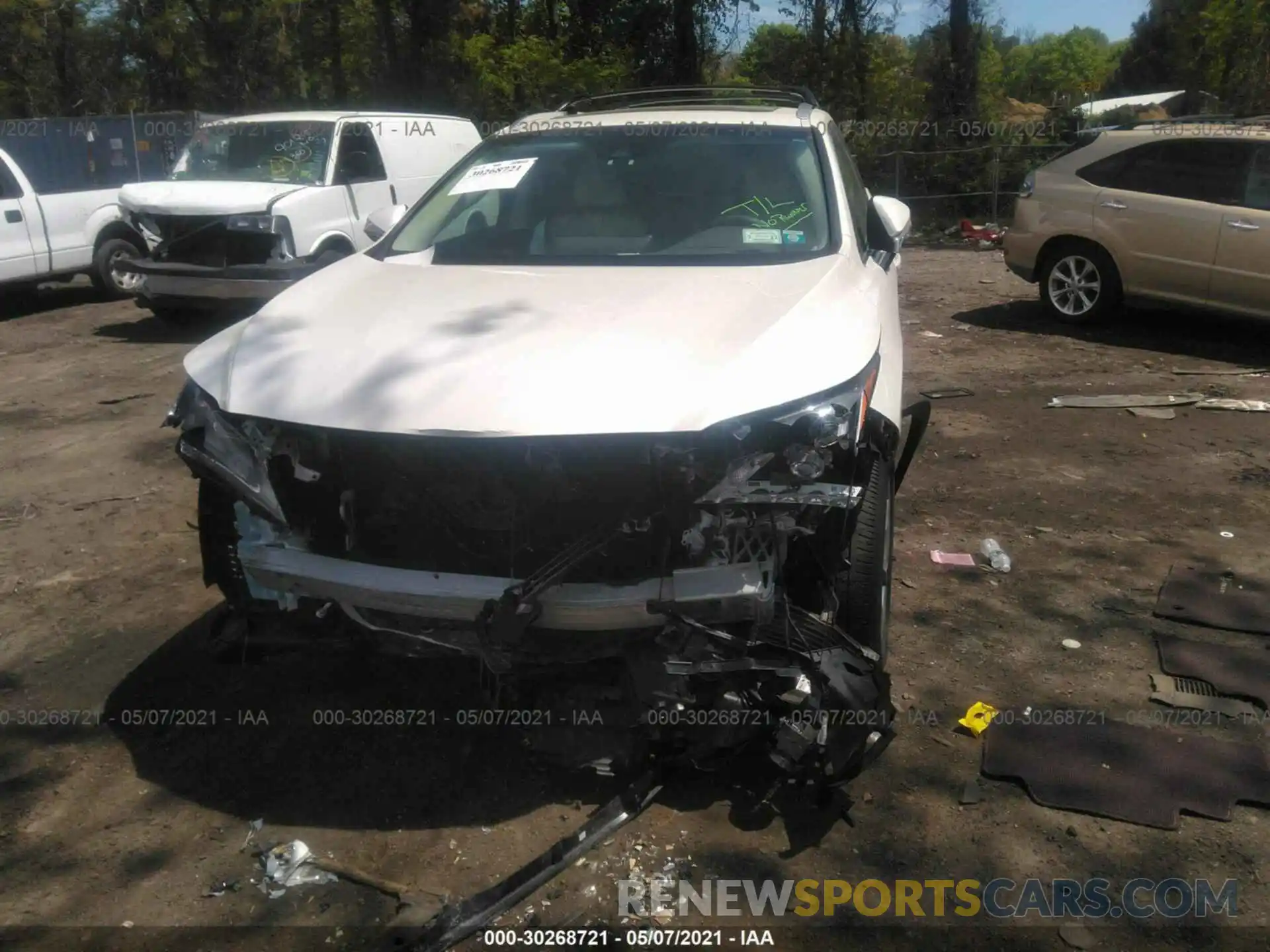 6 Photograph of a damaged car 2T2BZMCA8KC181153 LEXUS RX 2019