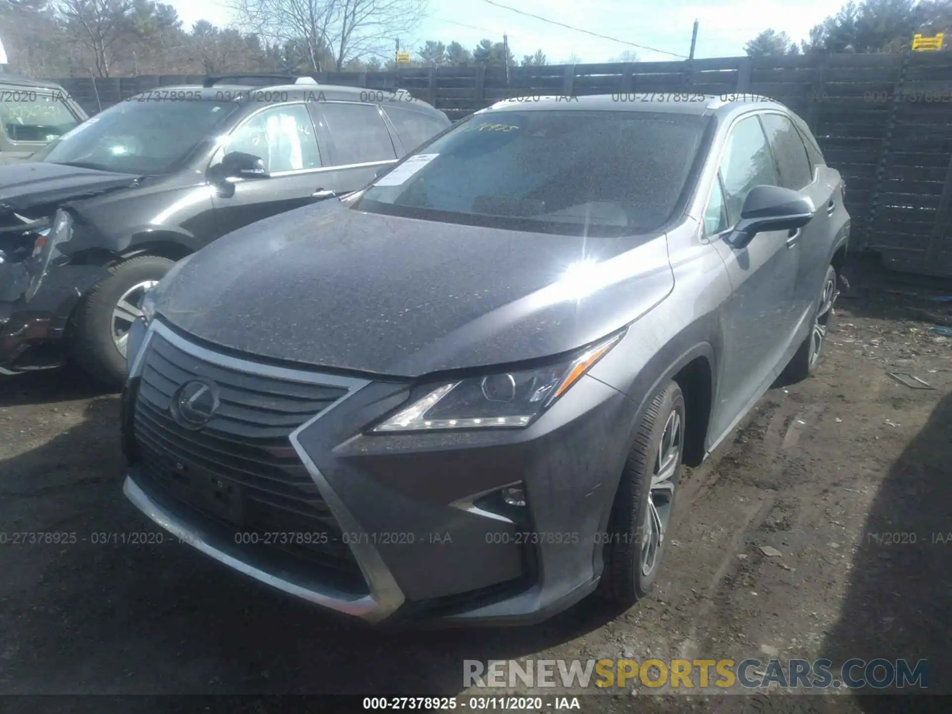 2 Photograph of a damaged car 2T2BZMCA8KC184781 LEXUS RX 2019