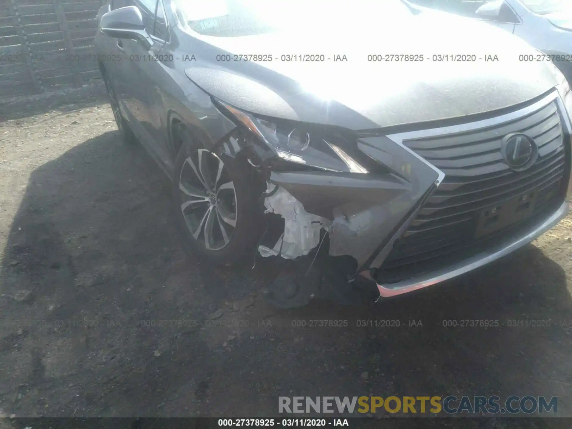 6 Photograph of a damaged car 2T2BZMCA8KC184781 LEXUS RX 2019