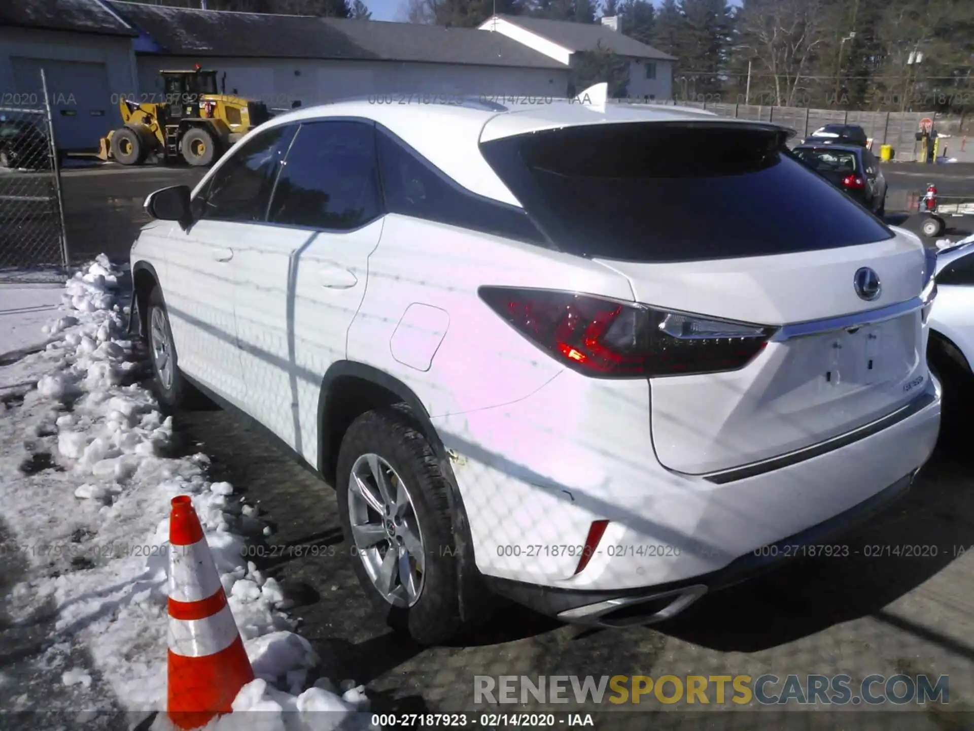 3 Photograph of a damaged car 2T2BZMCA8KC185784 LEXUS RX 2019