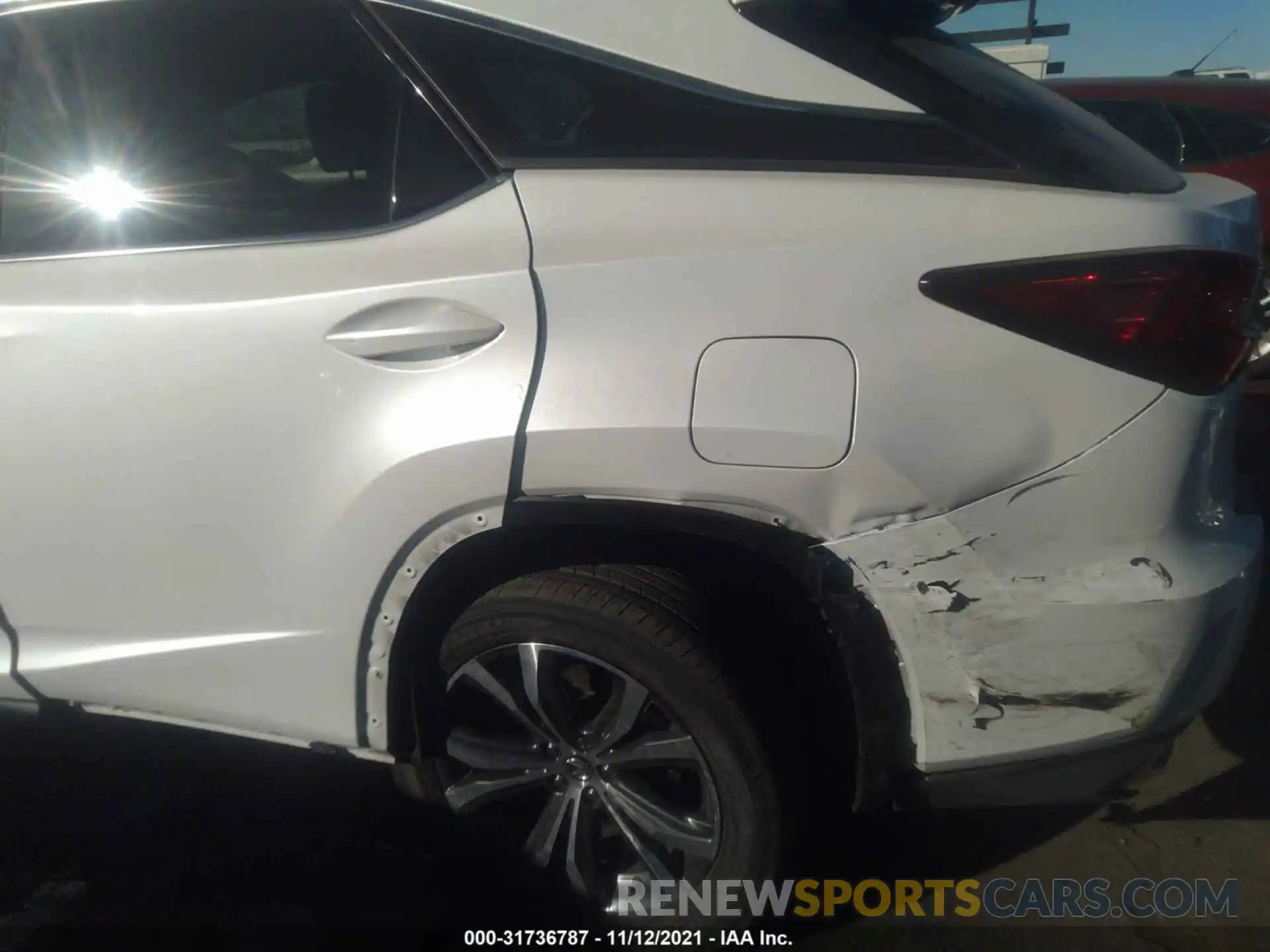 6 Photograph of a damaged car 2T2BZMCA8KC192329 LEXUS RX 2019