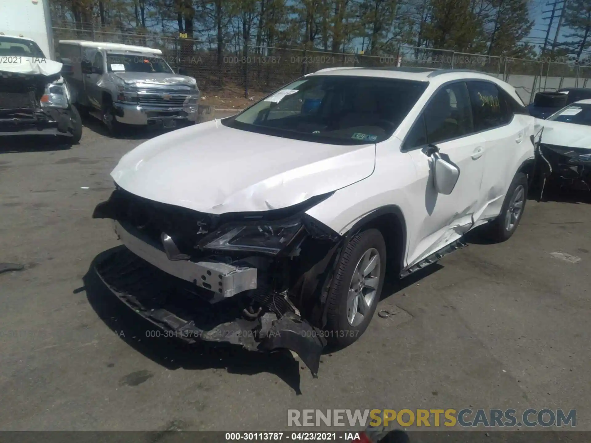 2 Photograph of a damaged car 2T2BZMCA8KC205144 LEXUS RX 2019