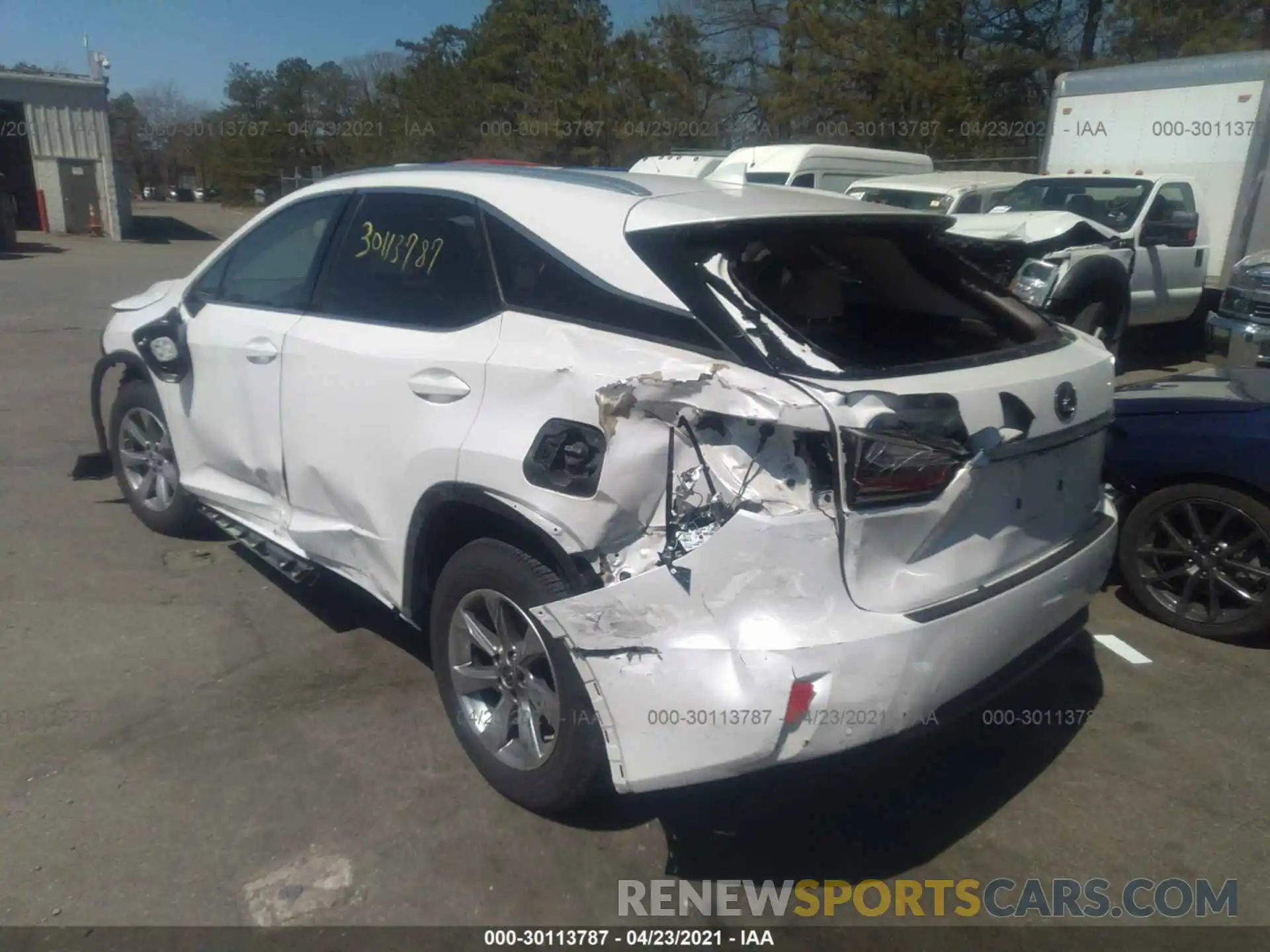 3 Photograph of a damaged car 2T2BZMCA8KC205144 LEXUS RX 2019