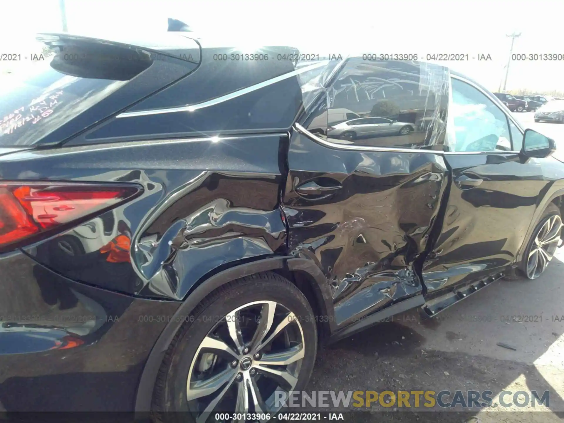 6 Photograph of a damaged car 2T2BZMCA8KC210490 LEXUS RX 2019