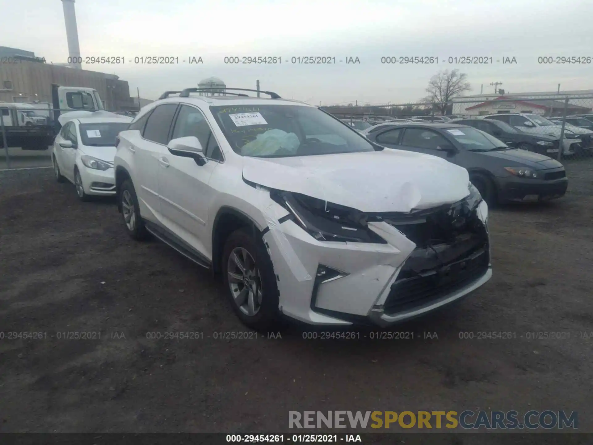 1 Photograph of a damaged car 2T2BZMCA8KC210702 LEXUS RX 2019