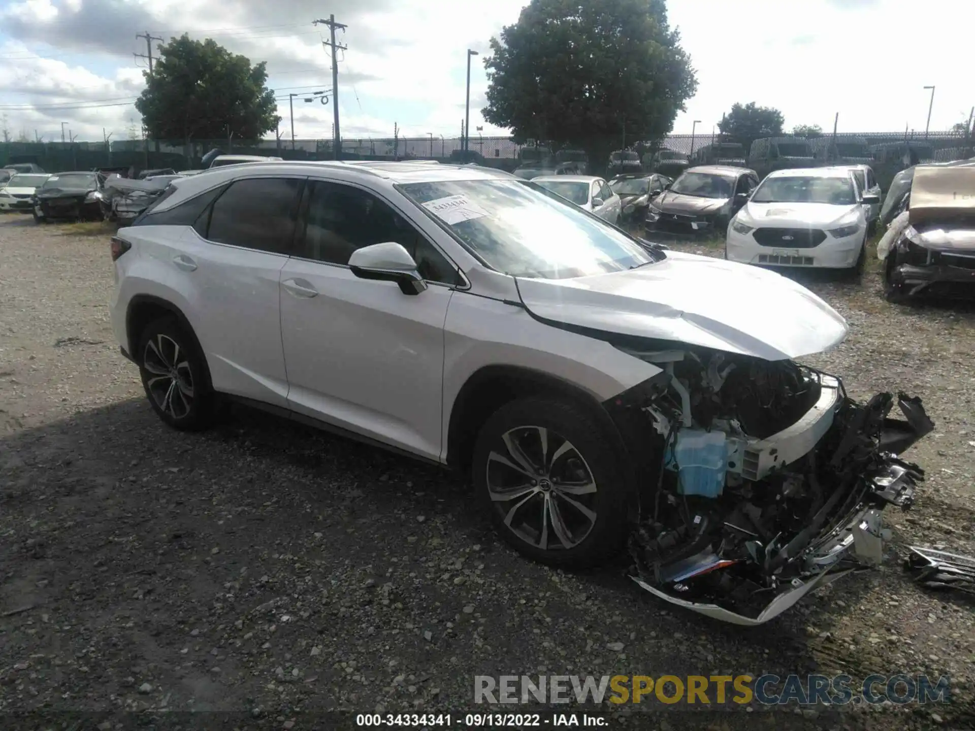 1 Photograph of a damaged car 2T2BZMCA9KC168296 LEXUS RX 2019