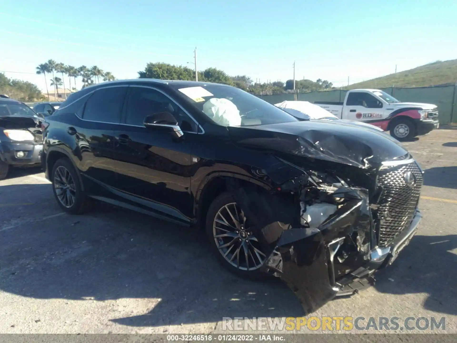 1 Photograph of a damaged car 2T2BZMCA9KC171120 LEXUS RX 2019