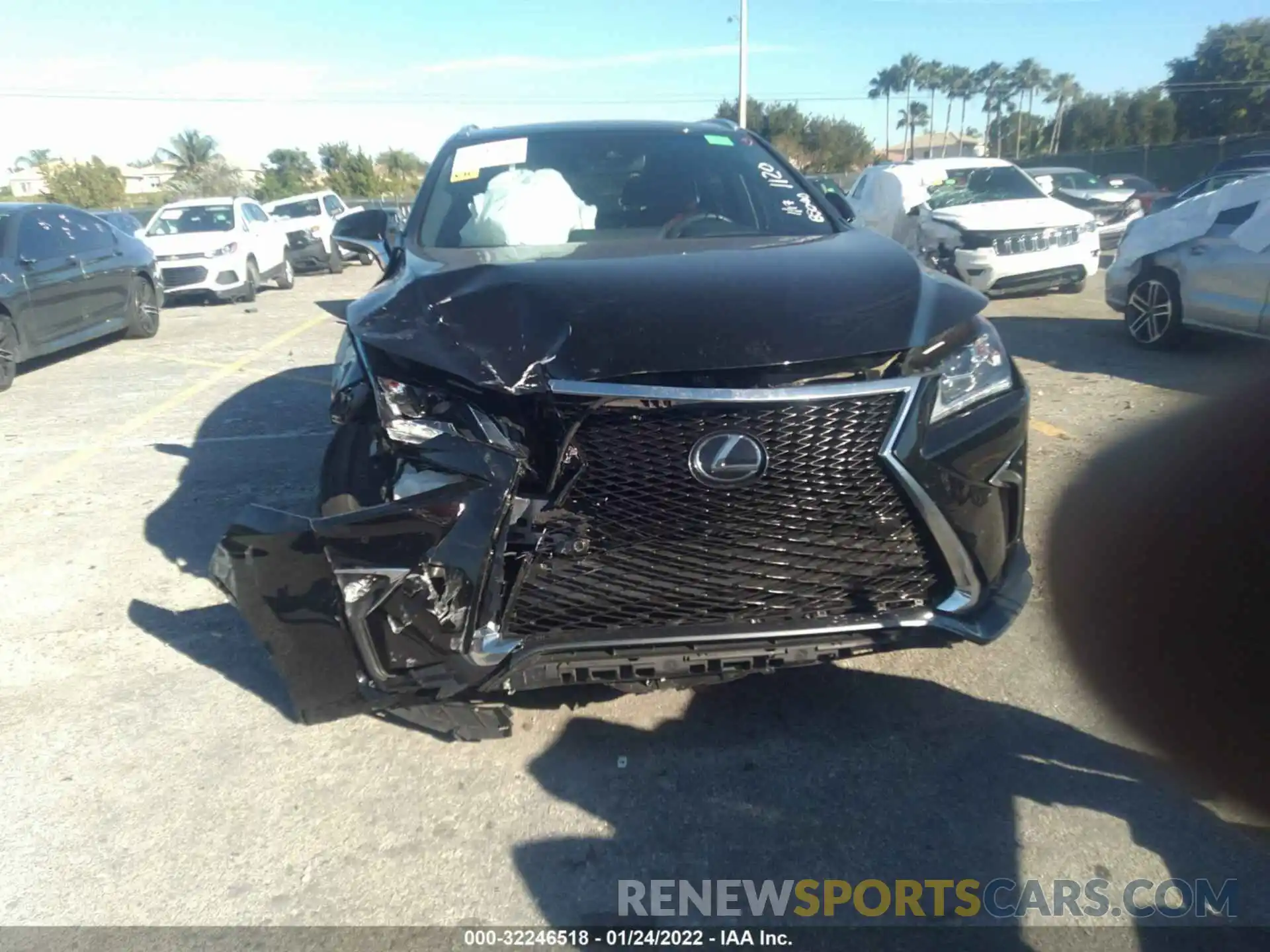 6 Photograph of a damaged car 2T2BZMCA9KC171120 LEXUS RX 2019