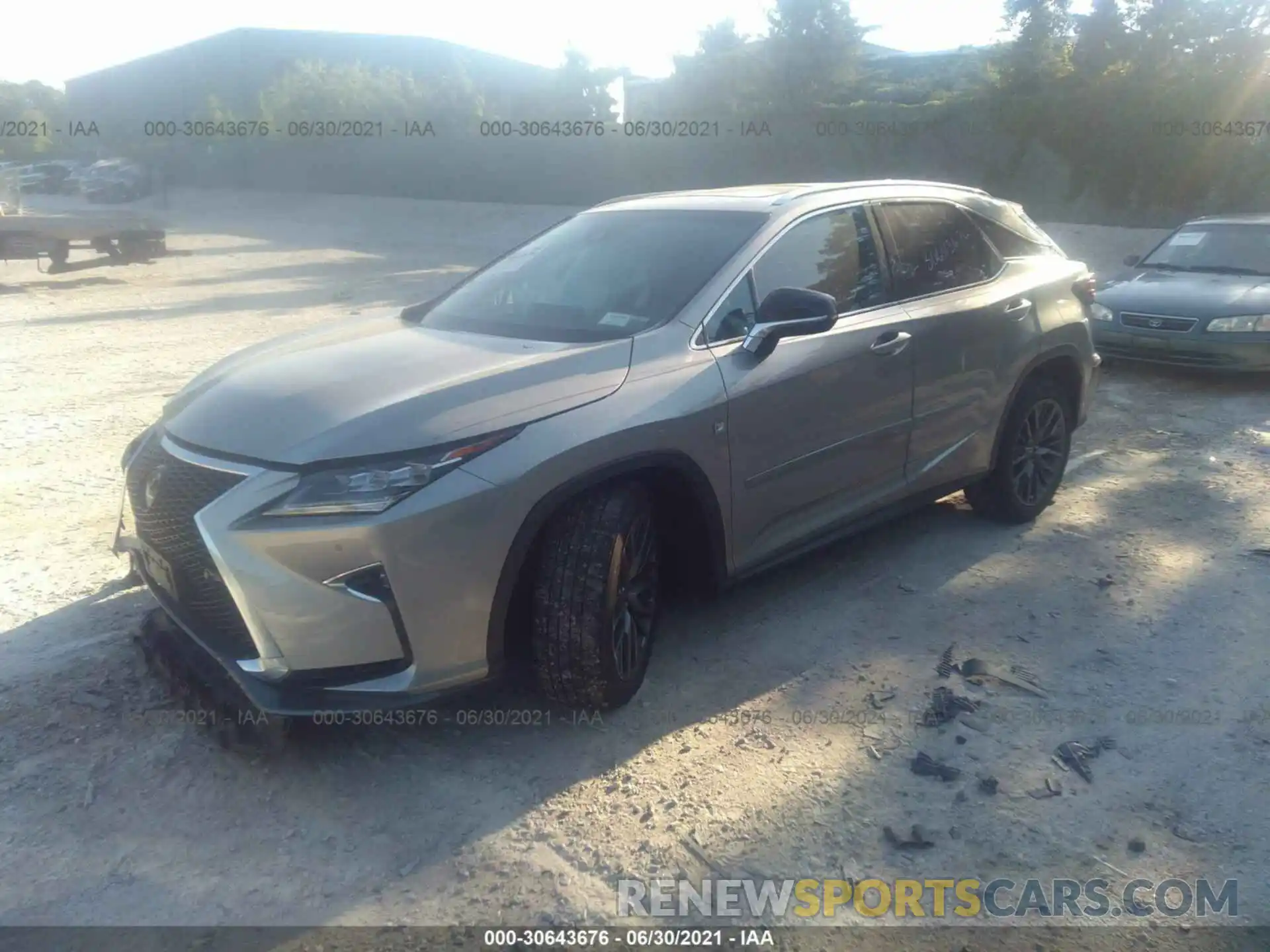 2 Фотография поврежденного автомобиля 2T2BZMCA9KC180836 LEXUS RX 2019