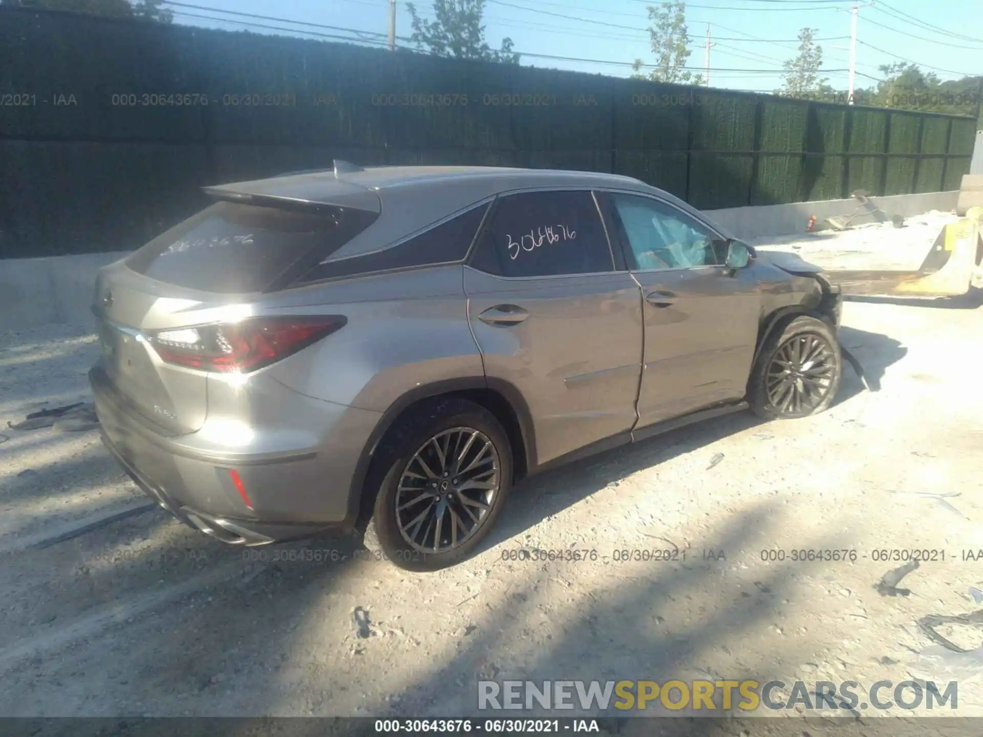 4 Photograph of a damaged car 2T2BZMCA9KC180836 LEXUS RX 2019