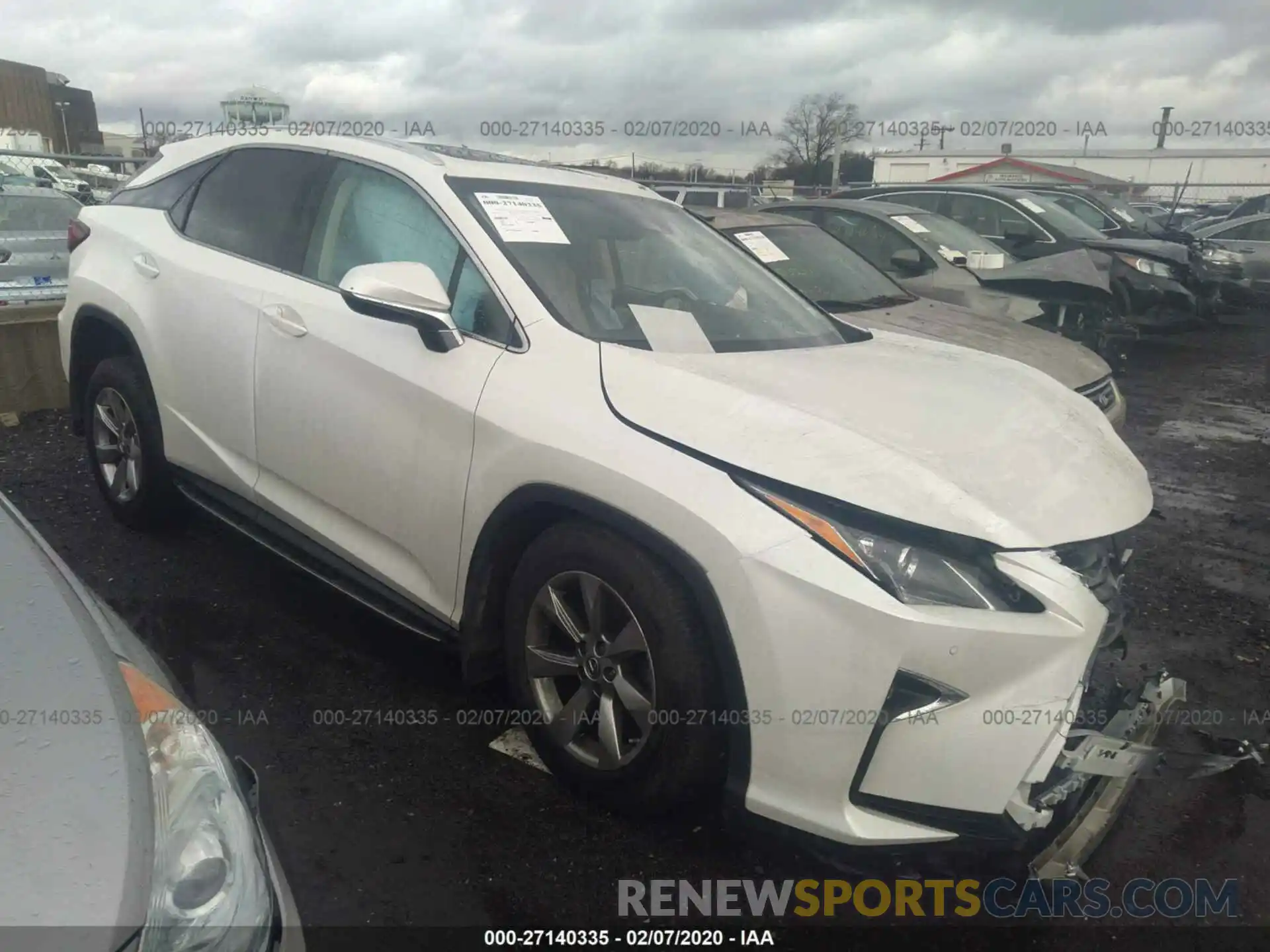 1 Photograph of a damaged car 2T2BZMCA9KC184837 LEXUS RX 2019