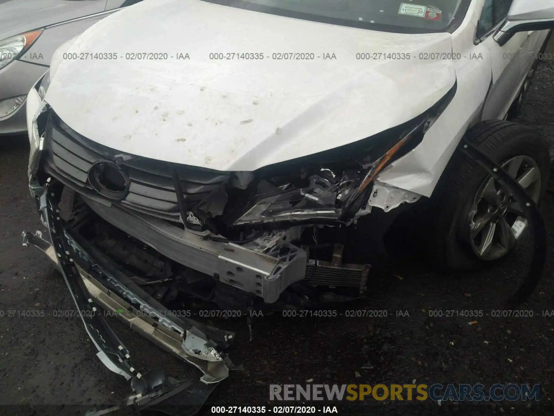 6 Photograph of a damaged car 2T2BZMCA9KC184837 LEXUS RX 2019