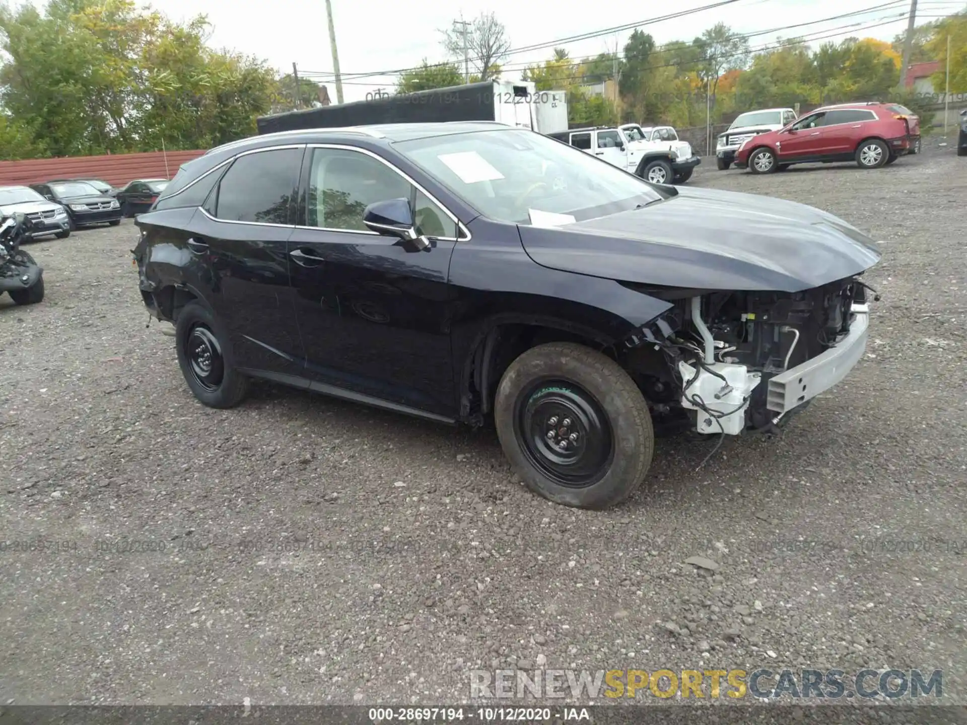 1 Photograph of a damaged car 2T2BZMCA9KC184983 LEXUS RX 2019