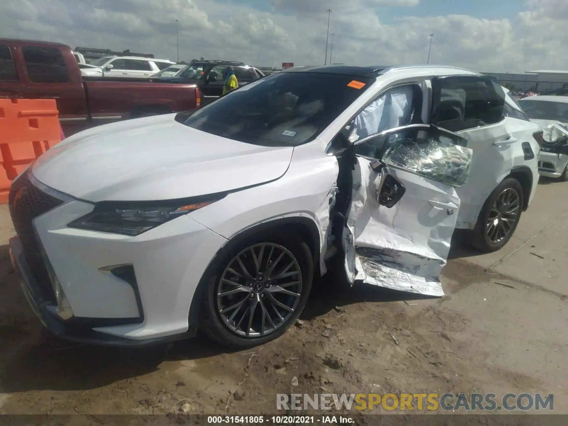 2 Photograph of a damaged car 2T2BZMCA9KC188015 LEXUS RX 2019