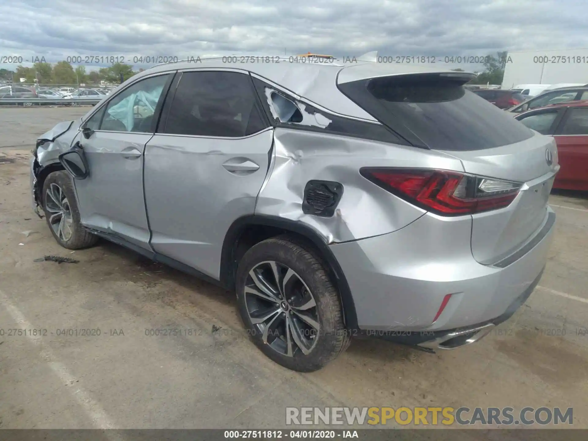 3 Photograph of a damaged car 2T2BZMCA9KC189570 LEXUS RX 2019