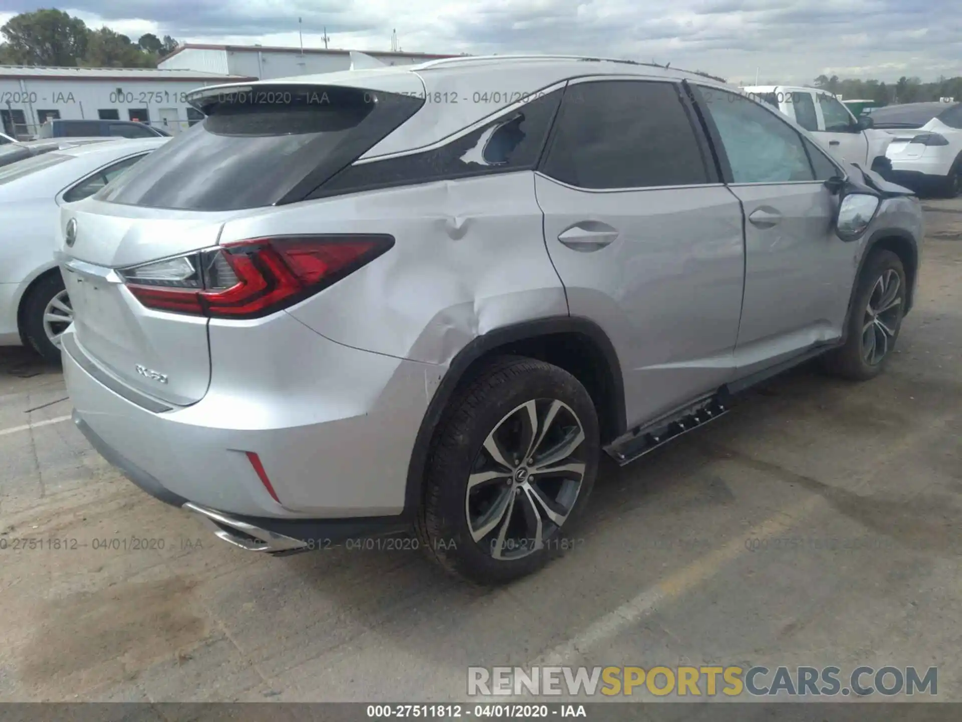 4 Photograph of a damaged car 2T2BZMCA9KC189570 LEXUS RX 2019