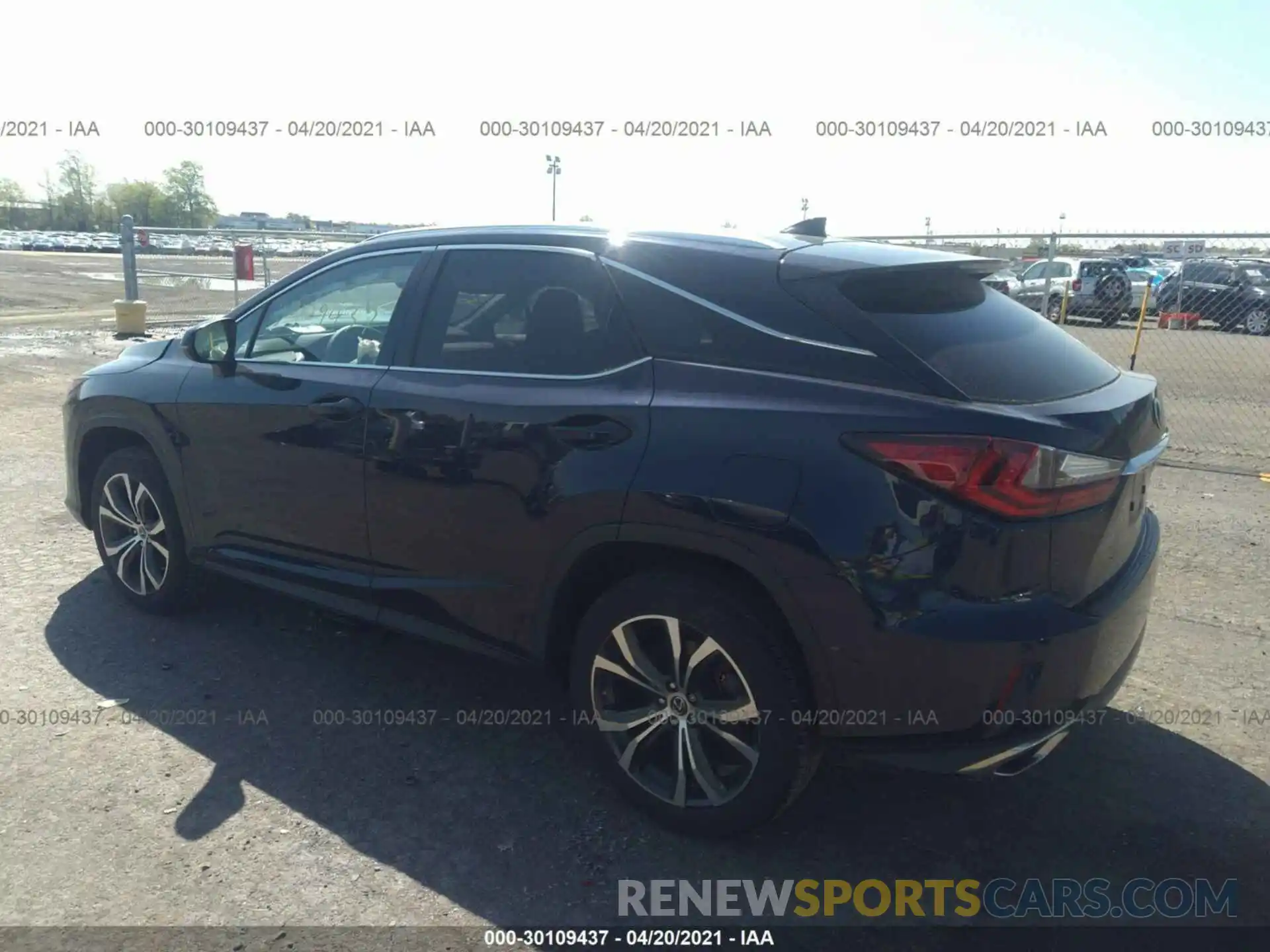 3 Photograph of a damaged car 2T2BZMCA9KC194204 LEXUS RX 2019