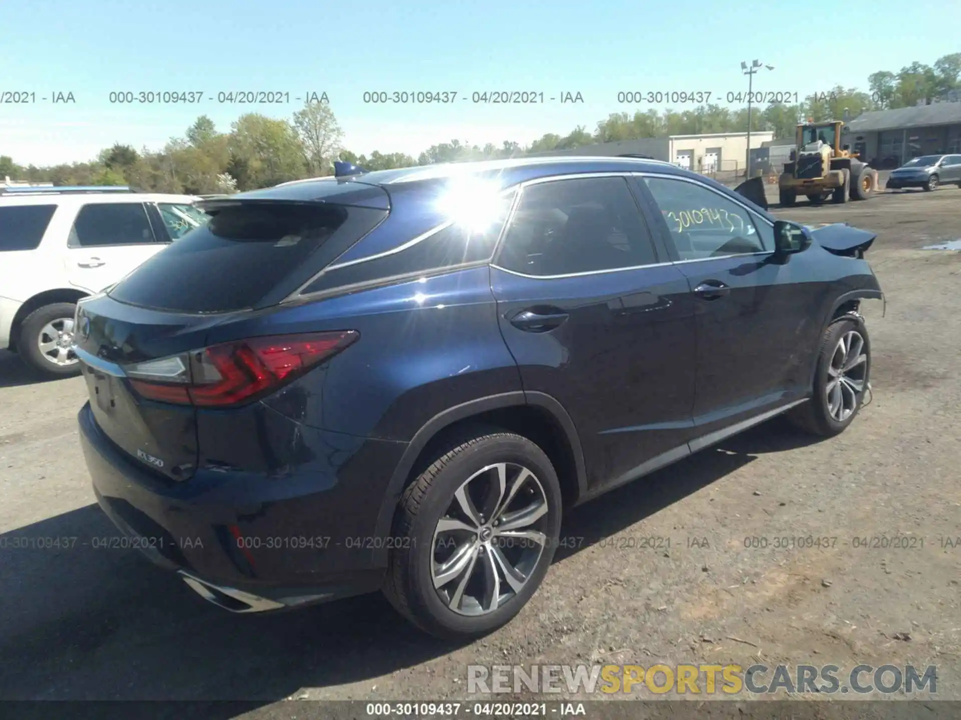 4 Photograph of a damaged car 2T2BZMCA9KC194204 LEXUS RX 2019